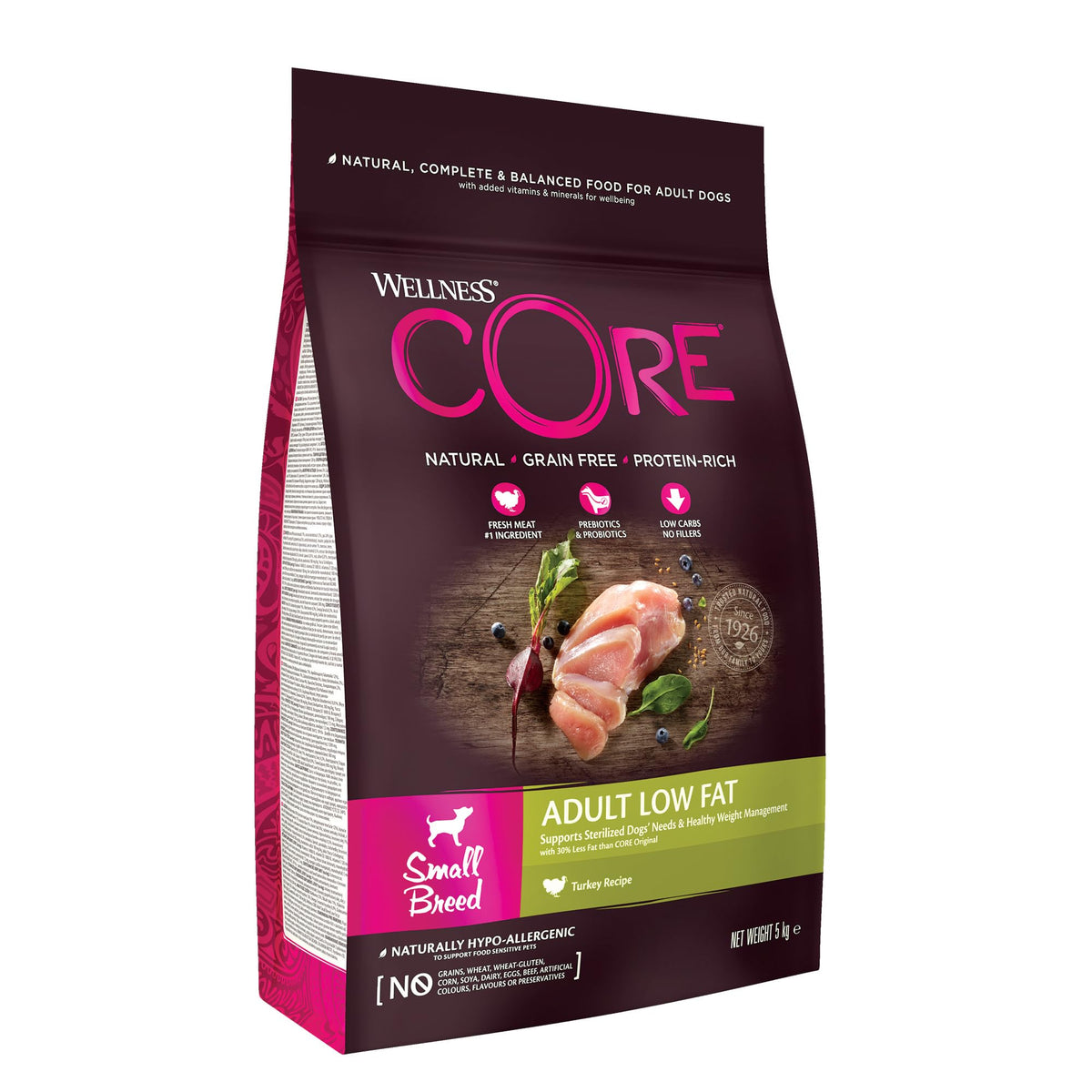Wellness CORE Original 1.5 kg, Chicken & Turkey – Dry Dog Food