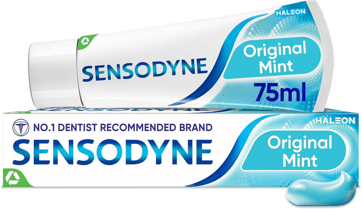 Sensodyne Daily Care Sensitive Toothpaste, Original Mint, 75 ml