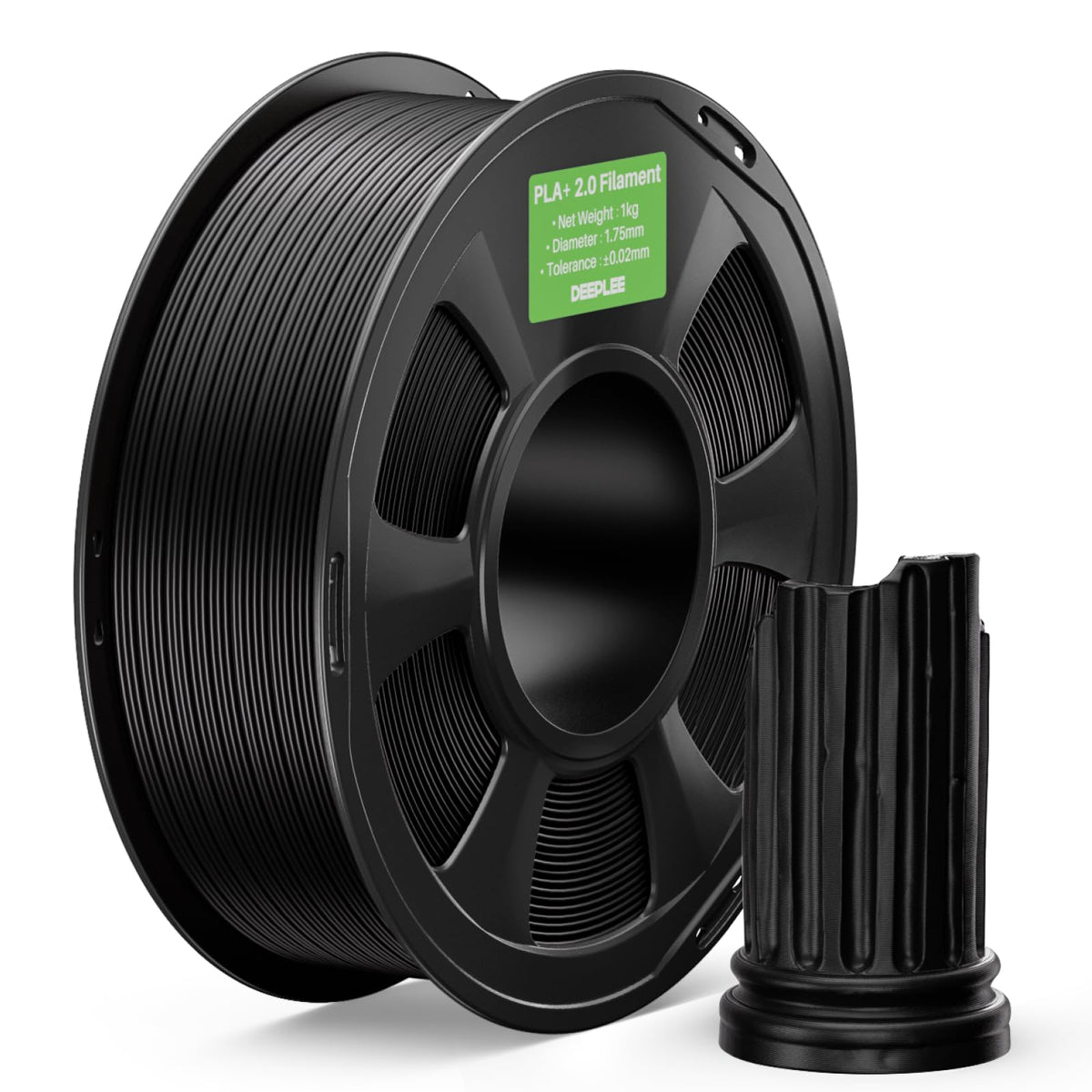 DEEPLEE PLA Plus 1.75mm Filament Beige/Brown 2KG Bundle