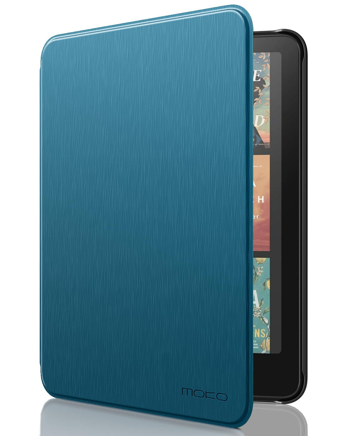 MoKo Case for 7" Kindle Paperwhite 12th Gen & Colorsoft 2024, Denim Black