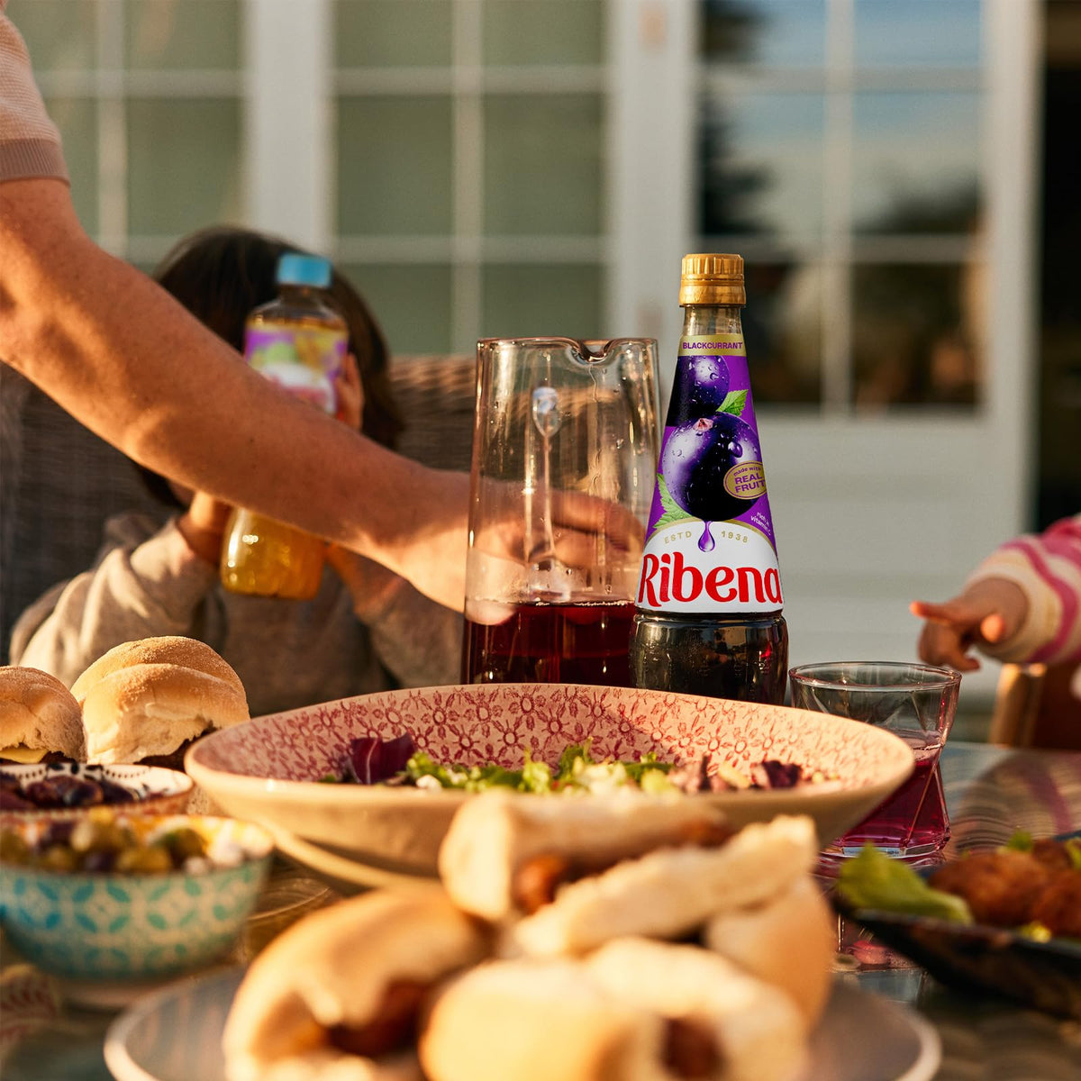 Ribena Blackcurrant Squash 1.5L – Real British Blackcurrants | Rich in Vitamin C | No Artificial Colours or Flavours | 100% Recycled Plastic Bottle