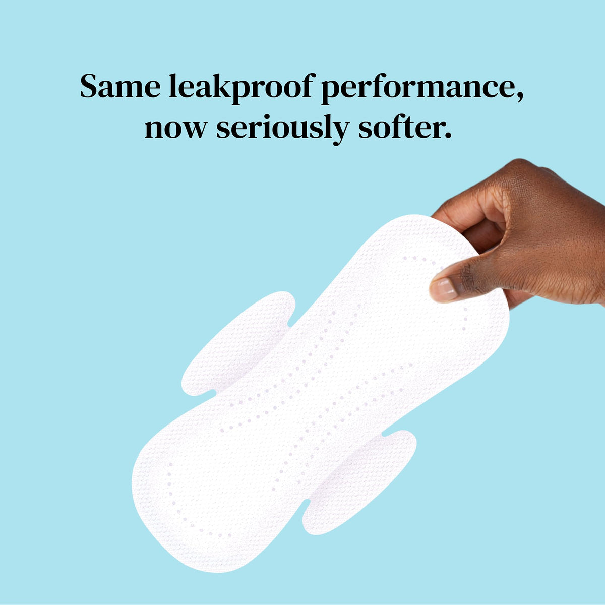 Mooncup Pads with Wings - Biodegradable Pads Made with Organic Cotton for Irritation-Free Period Care - Leakproof, Plastic-Free, Highly Absorbent Protection for Sensitive Skin - (20) Heavy/Night