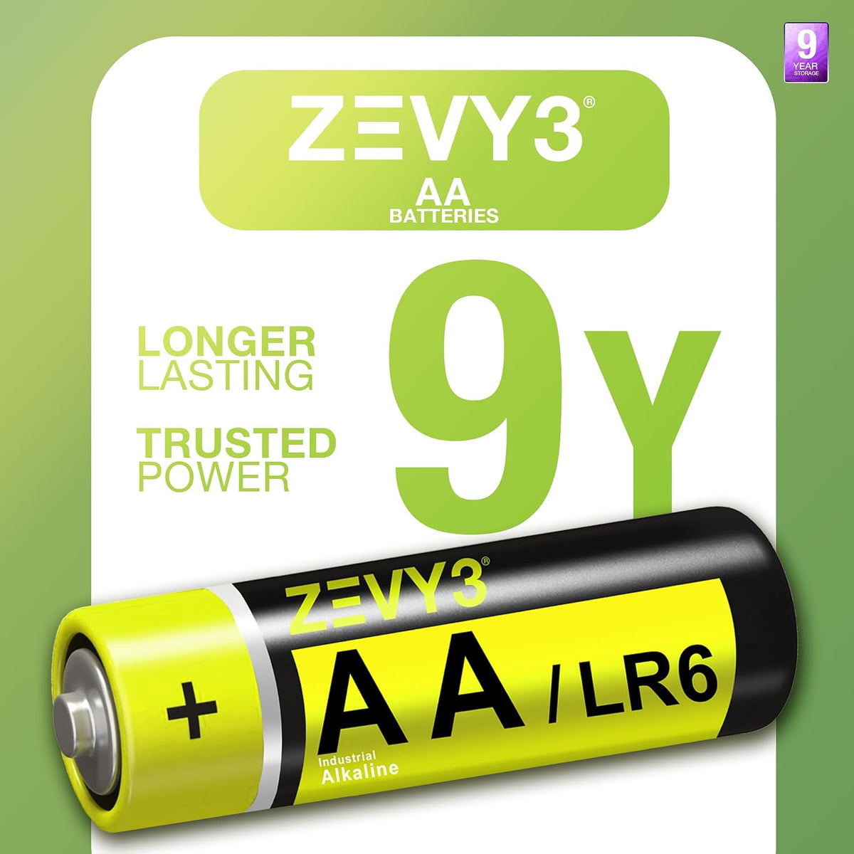 AA Batteries 12 Pack, Long-Lasting Alkaline Batteries, Leak-Proof, High Power Ideal for Remote Controls, Toys, Clocks & Household Devices