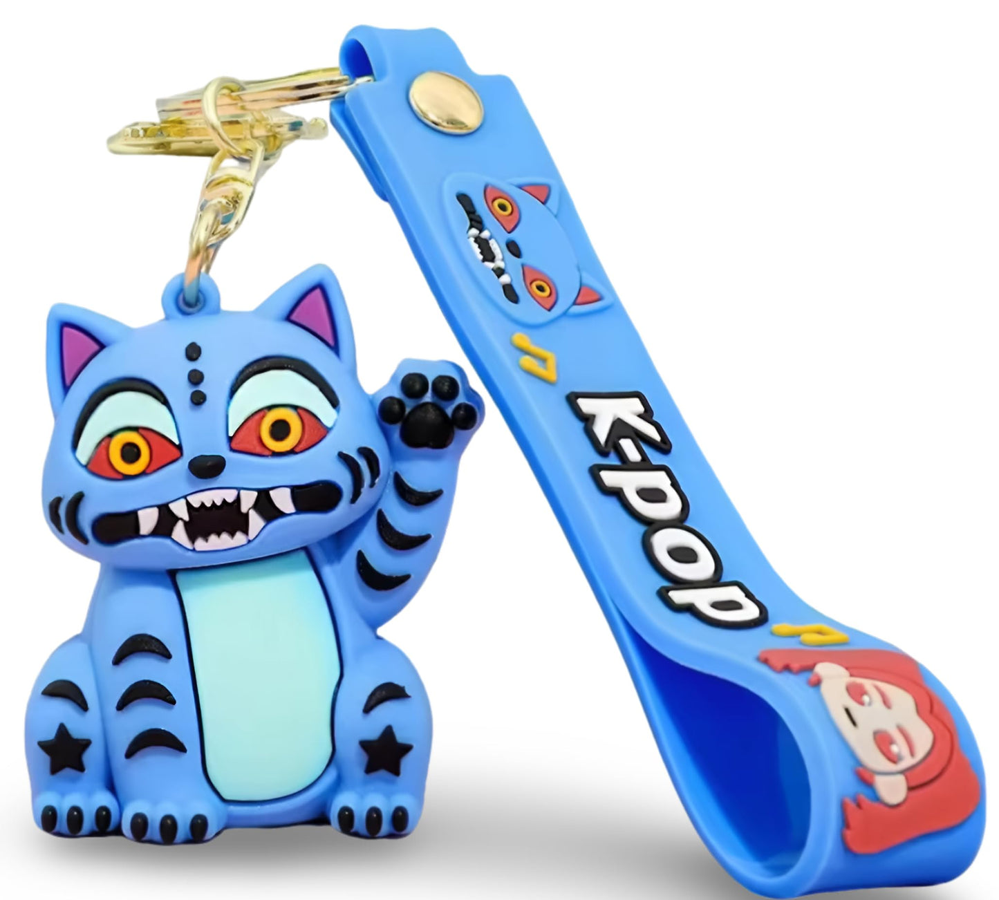 K-Pop Demon Hunters Keyring/Bag Charm Figure | 15+ Years | Rumi