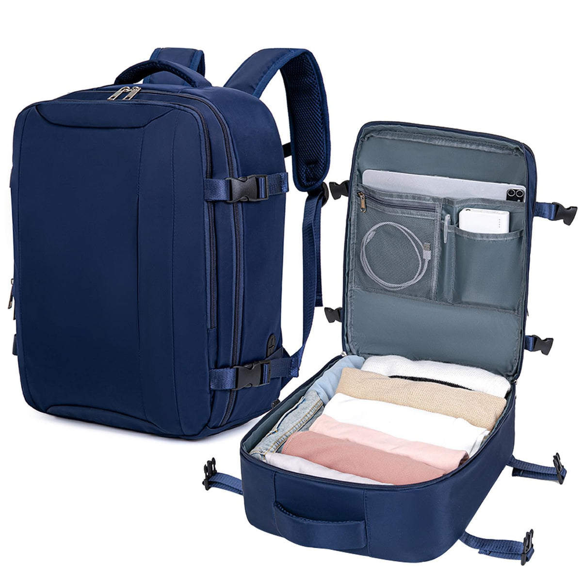 Lossga for Ryanair Cabin Bags 40x30x20,Cabin Bag Travel Backpack