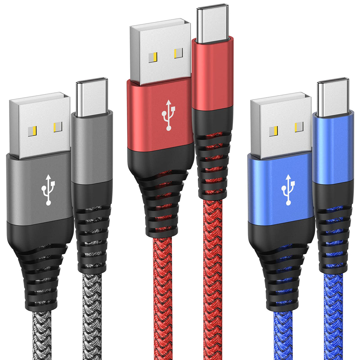Ofuca USB C Charger Cable,3Pack 1M USB to USB C Cable