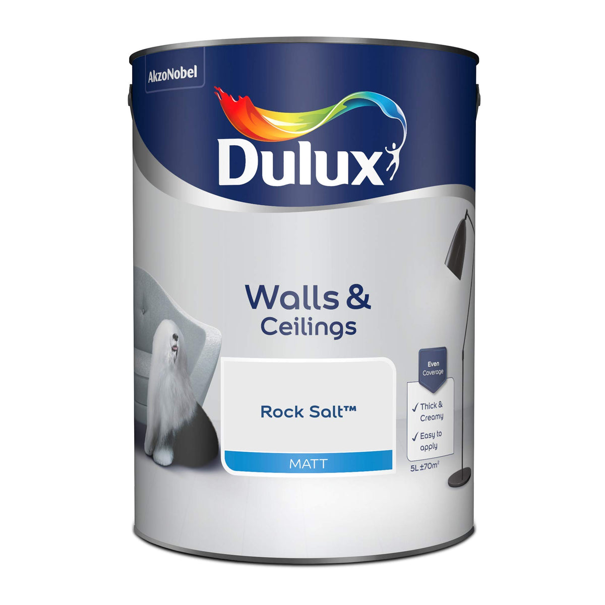 Dulux Tester Paint, White Mist, 30 ml (Pack of 1)