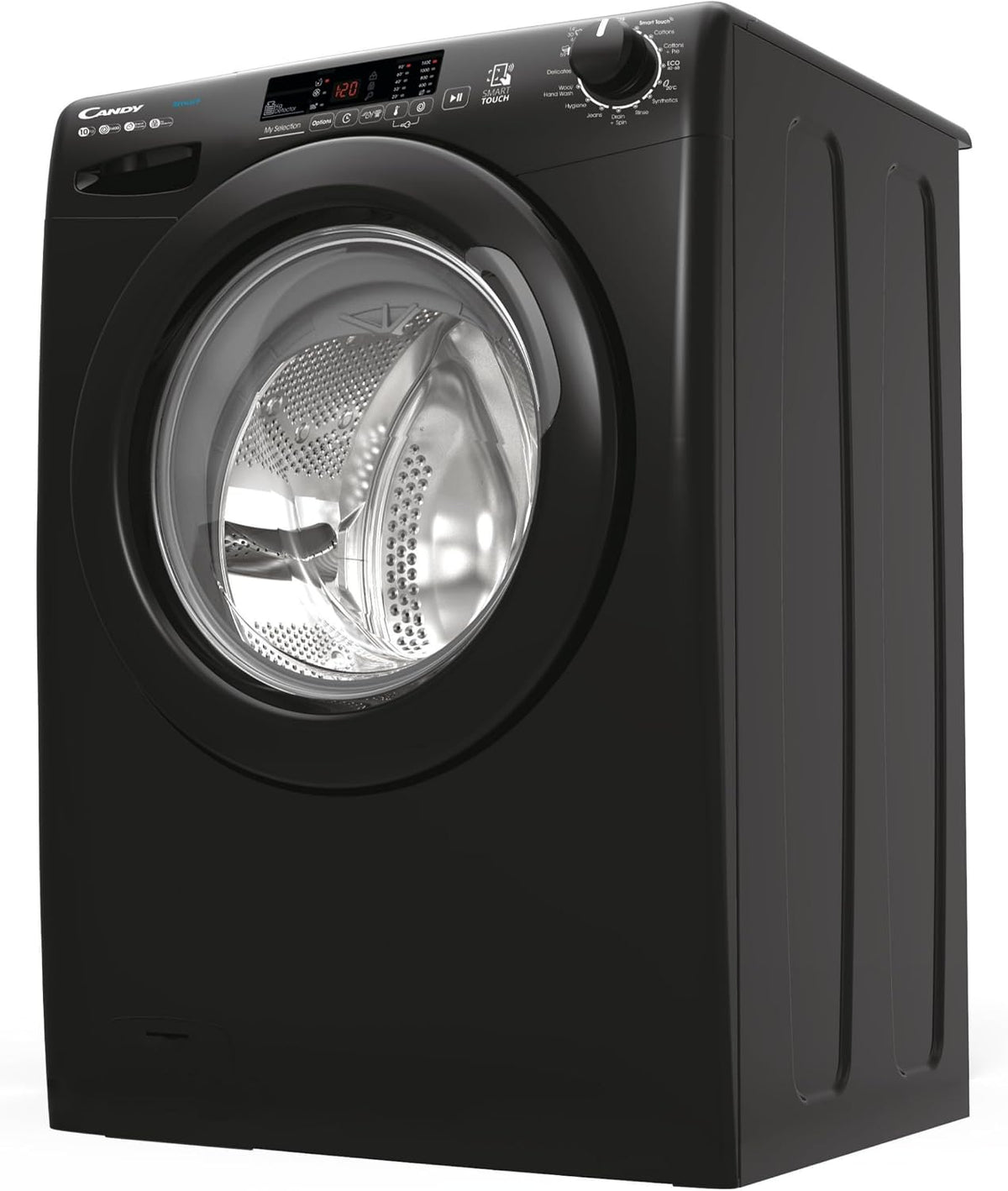 Candy Smart CS 14102DWBB4/80 10kg Washing Machine, B Rated, Black