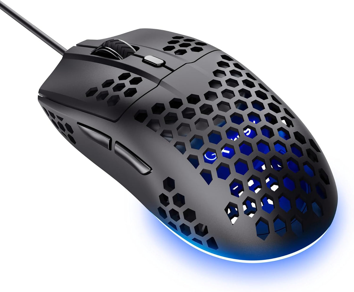 GXTrust Helox USB Gaming Mouse Superlight 65g, Black