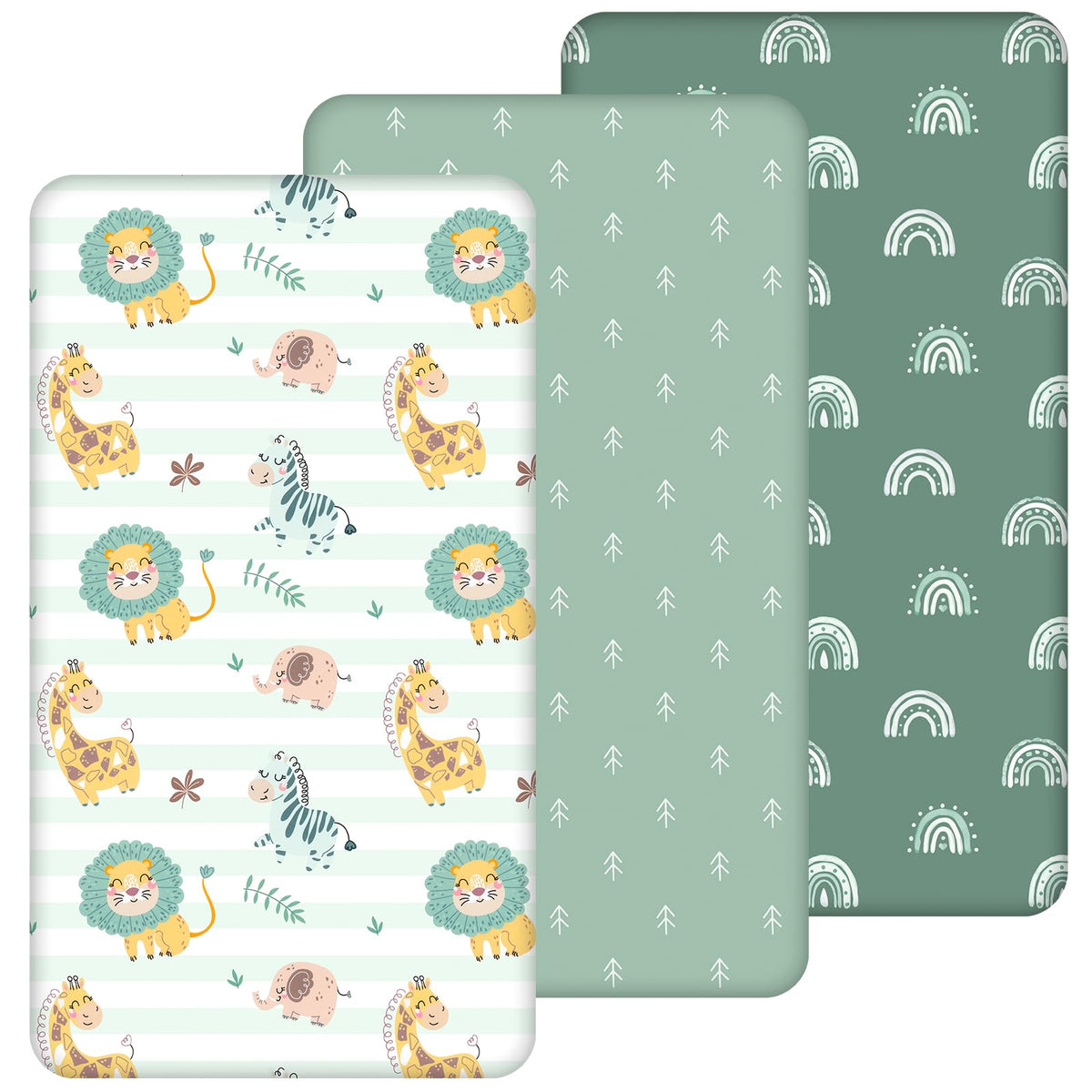 Cot Bed Sheets 120x60 cm Fitted for Baby and Toddler
