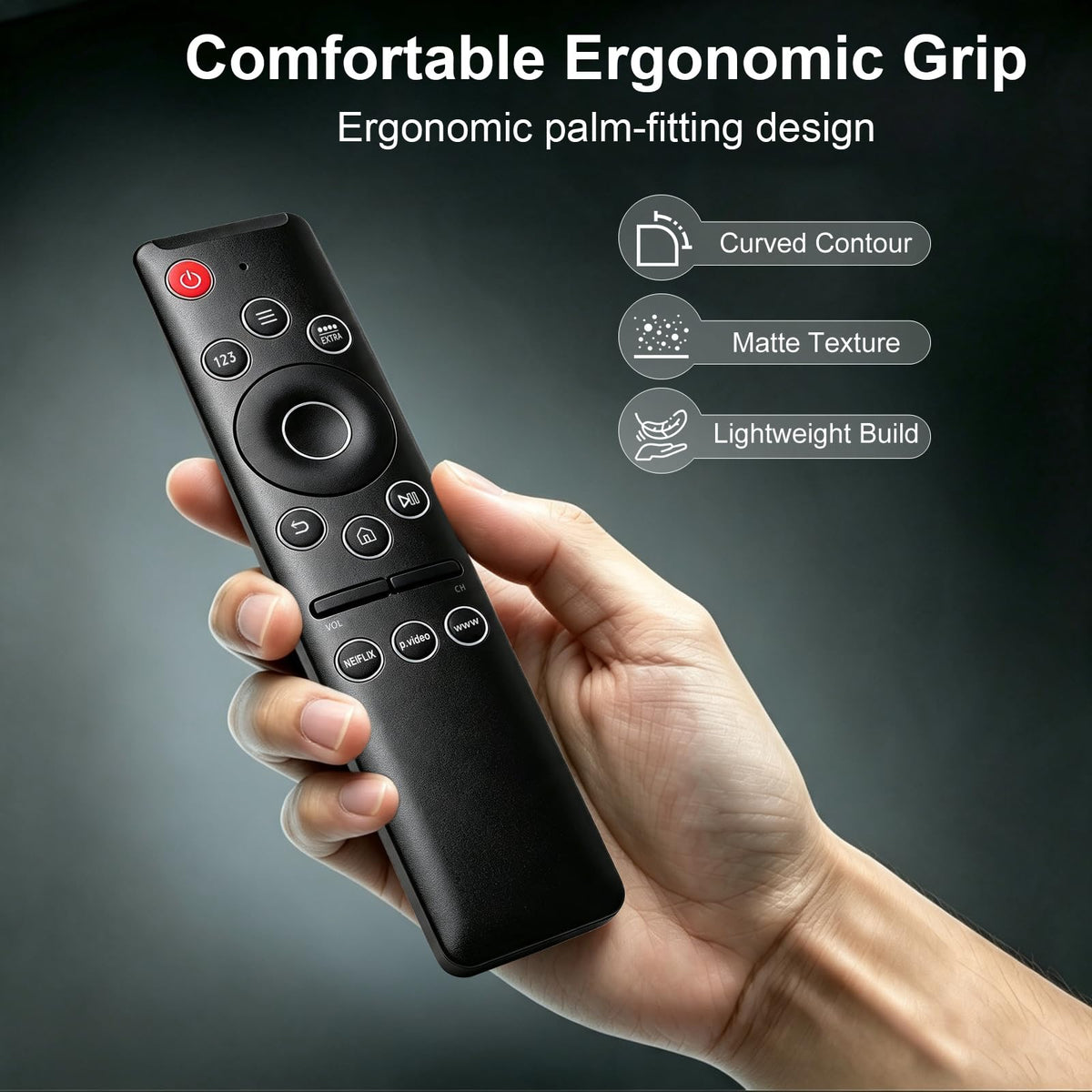 for-LG-Magic-Remote, Gvirtue Solar Voice Remote Control for-LG-Smart TV