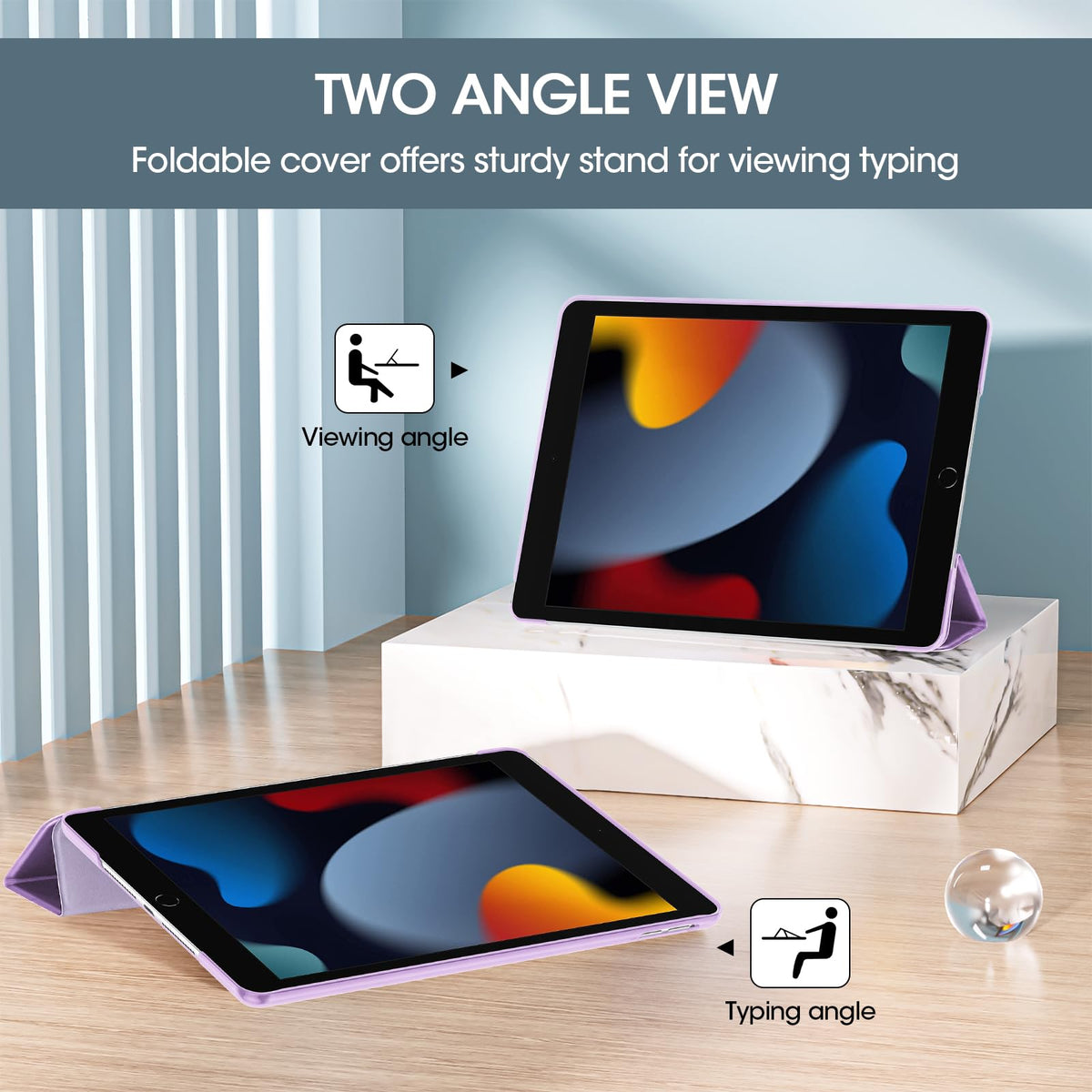 ProCase for iPad 9th/ 8th/ 7th Generation Case 10.2 Inch (Navy)