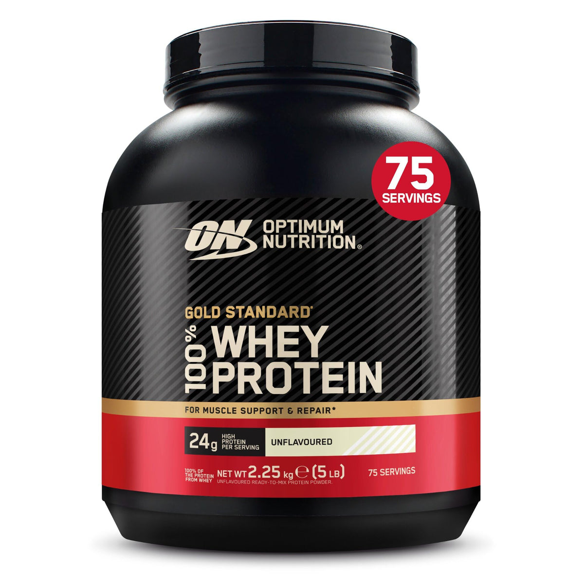 Optimum Nutrition Gold Standard 100% Whey Muscle Building and Recovery Protein Powder With Naturally Occurring Glutamine and BCAA Amino Acids, Double Rich Chocolate Flavour, Pack of 24, 24 x 31g