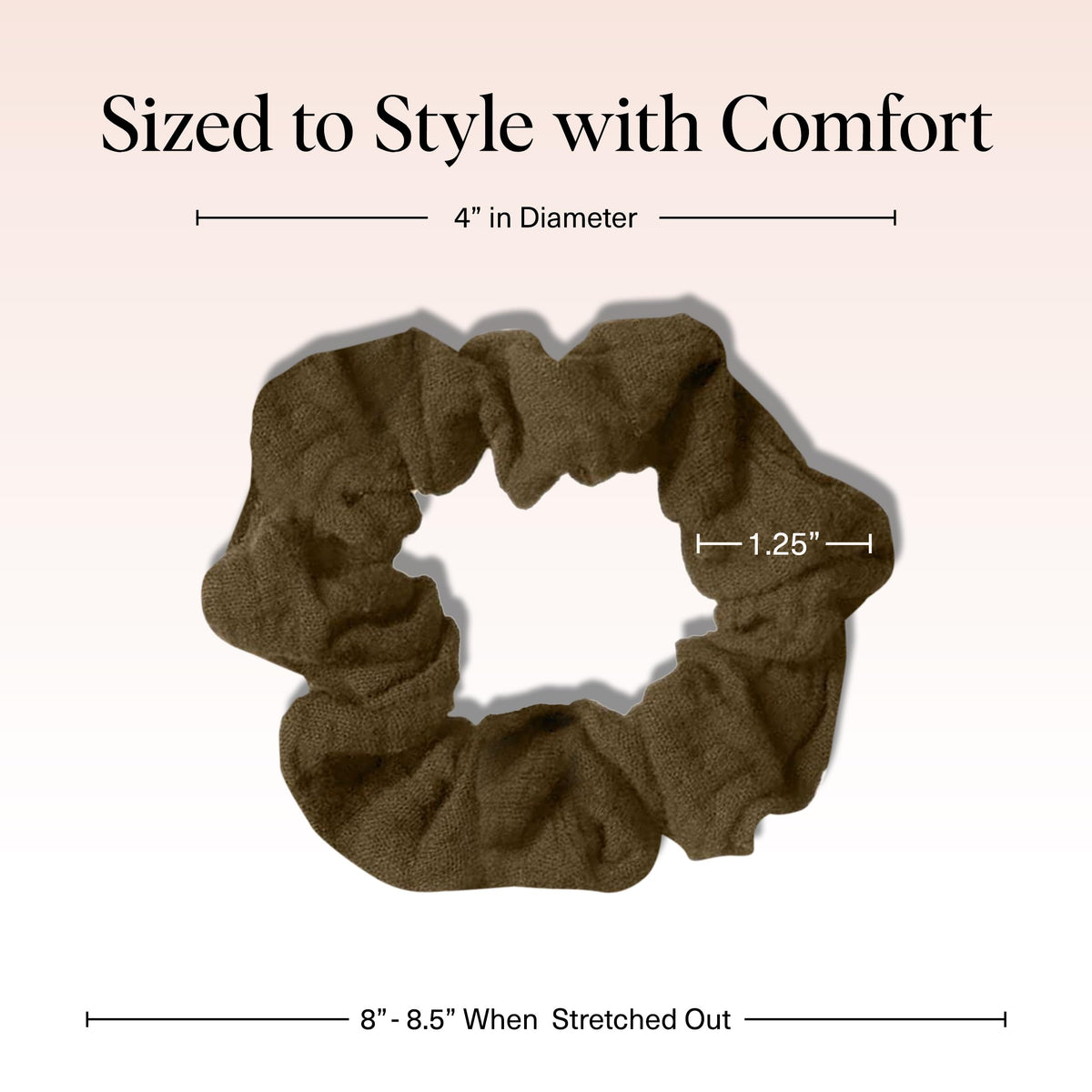 Kitsch Satin Scrunchies for Women 3pcs - Garden Bouquet