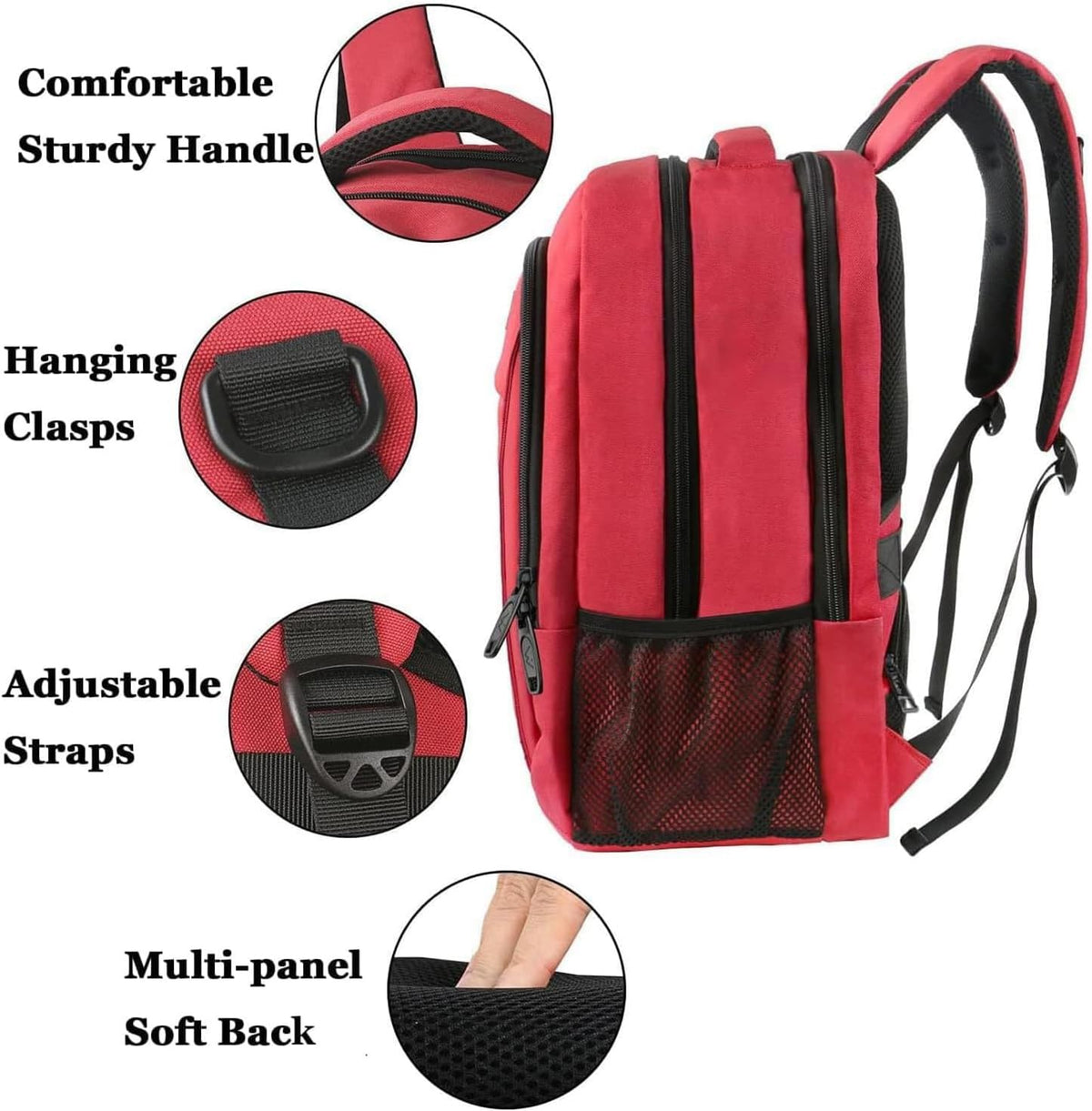 MATEIN Travel Laptop Backpack, Work Bag Laptop Bag, Rucksack for Men Work