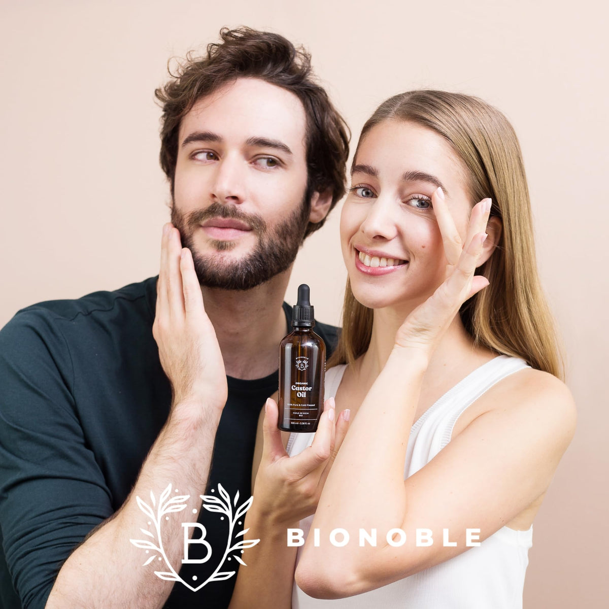 BIONOBLE Organic Rosemary Oil for Hair Growth - Hair Loss, Volume - 50ml