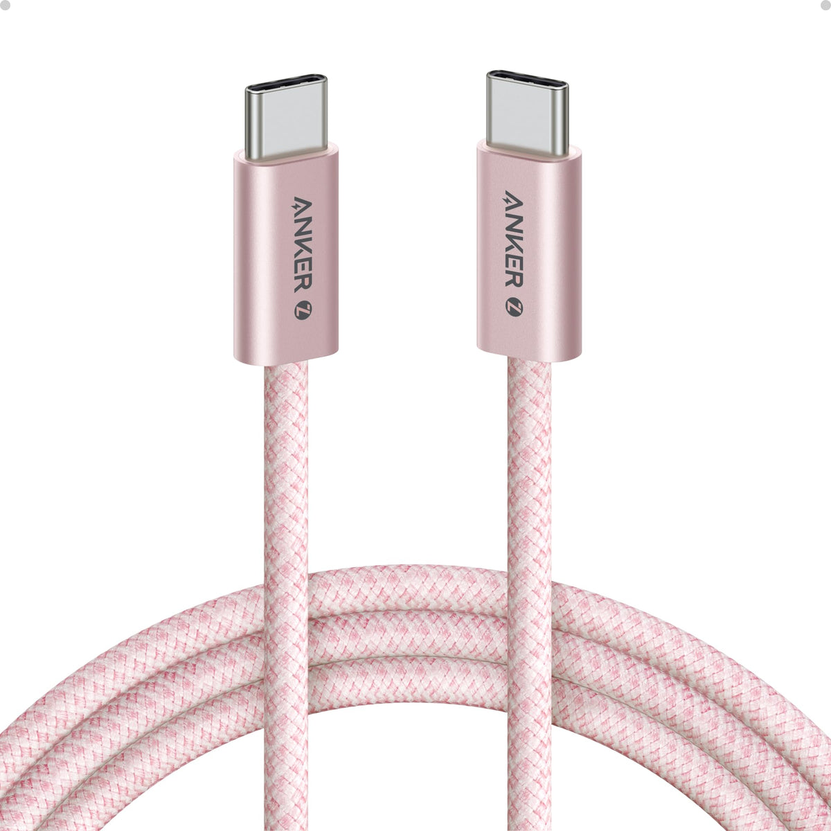 Anker 240W Zolo USB C to USB C Cable (2Pack,1.8m), USB C Charger Cable