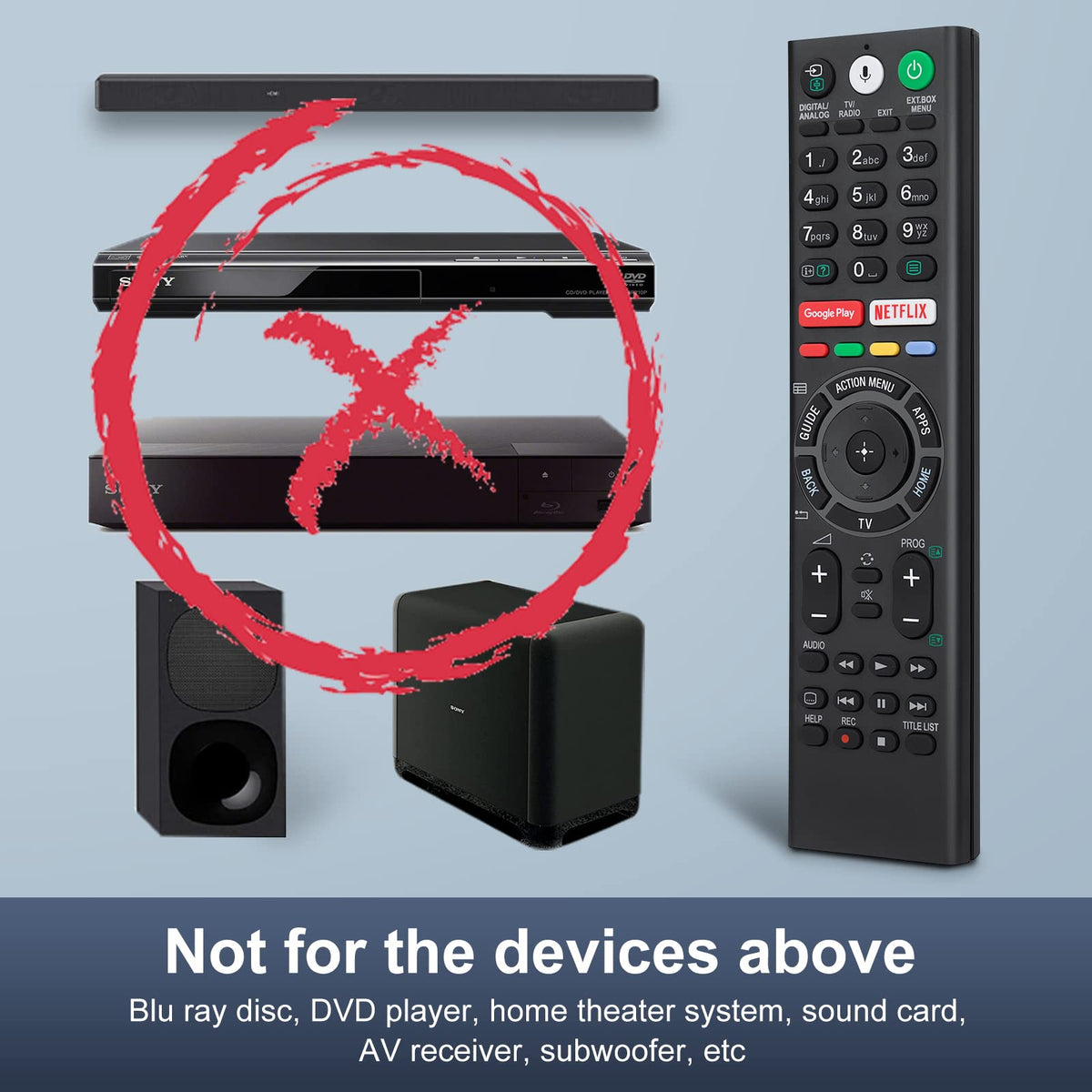 Universal for Samsung TV Remote Replacement【2 Pack】