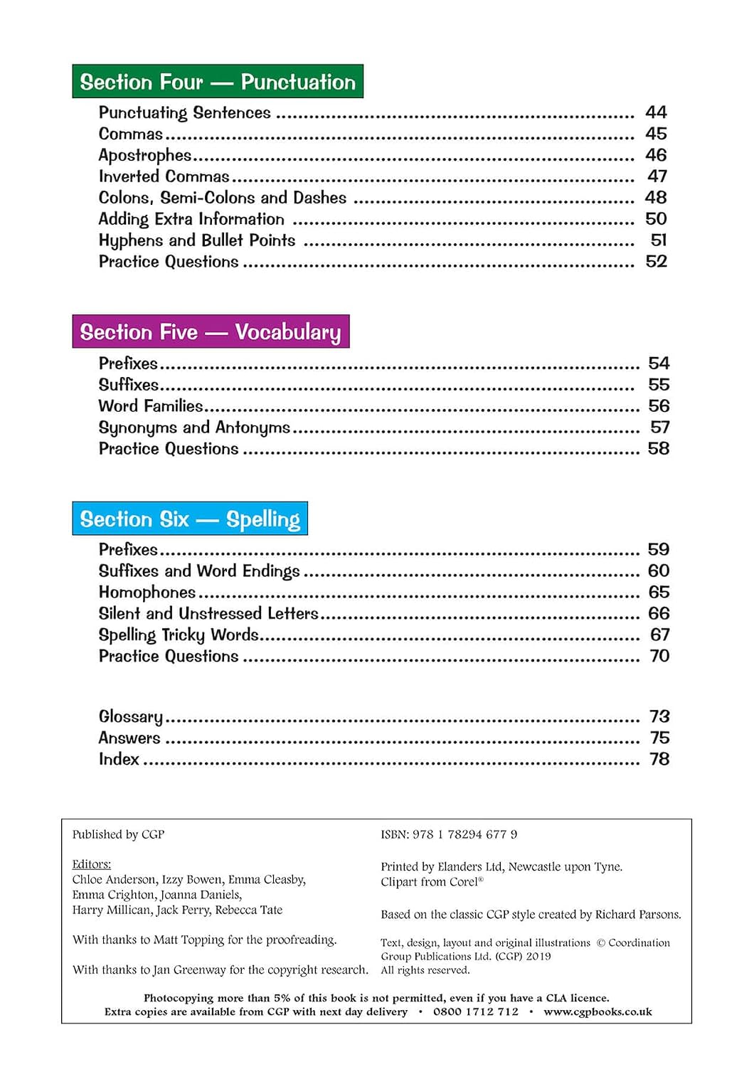 KS2 English Year 6 SATS Revision Book (for the 2027 tests) (CGP SATS English)