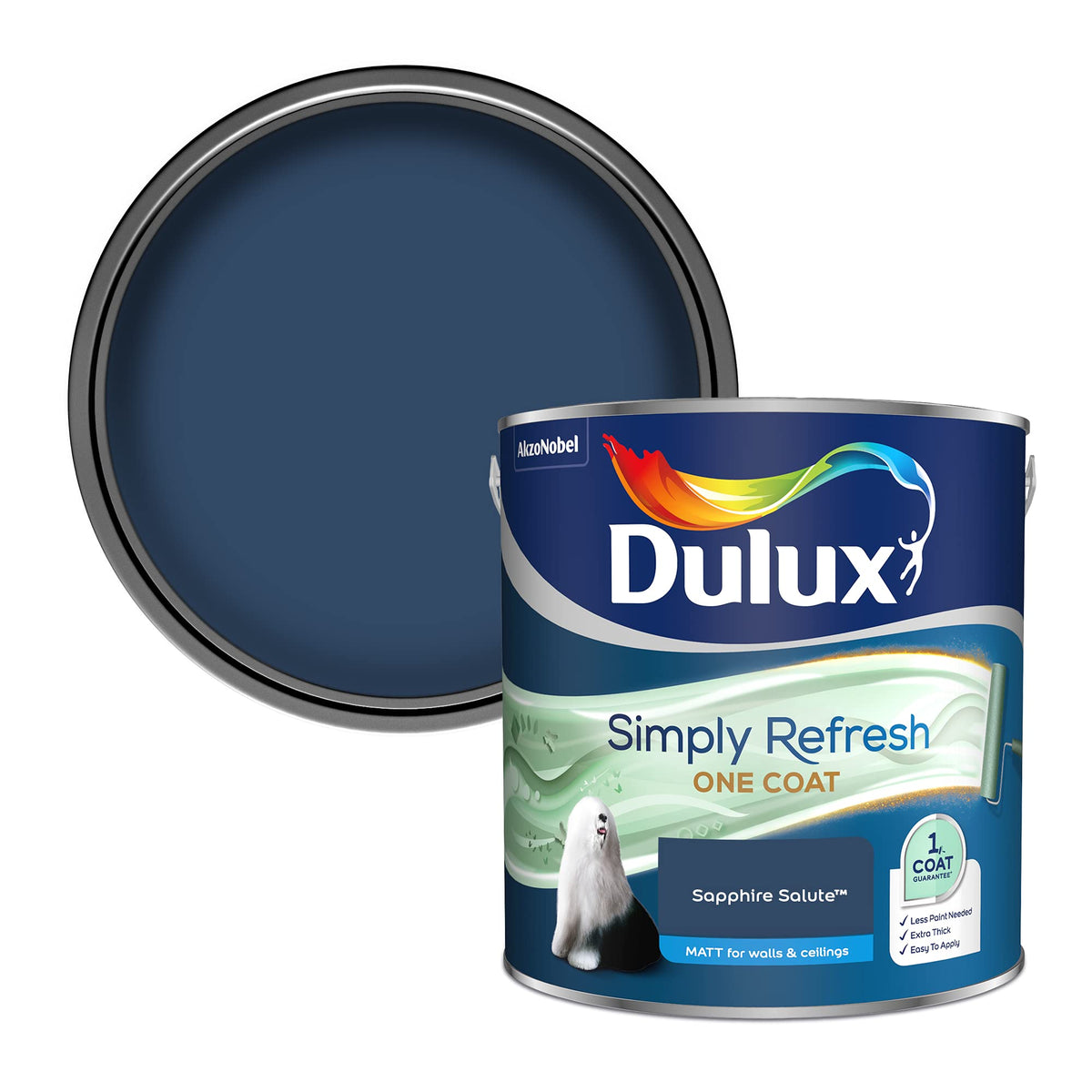 Dulux Tester Paint, White Mist, 30 ml (Pack of 1)