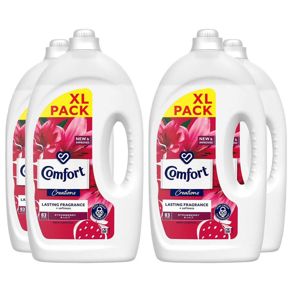 Comfort Perfume Creations Passion Bloom Fabric Conditioner Motion-Activated Fragrance Technology 100 Days of Freshness 30 washes (900 ml)