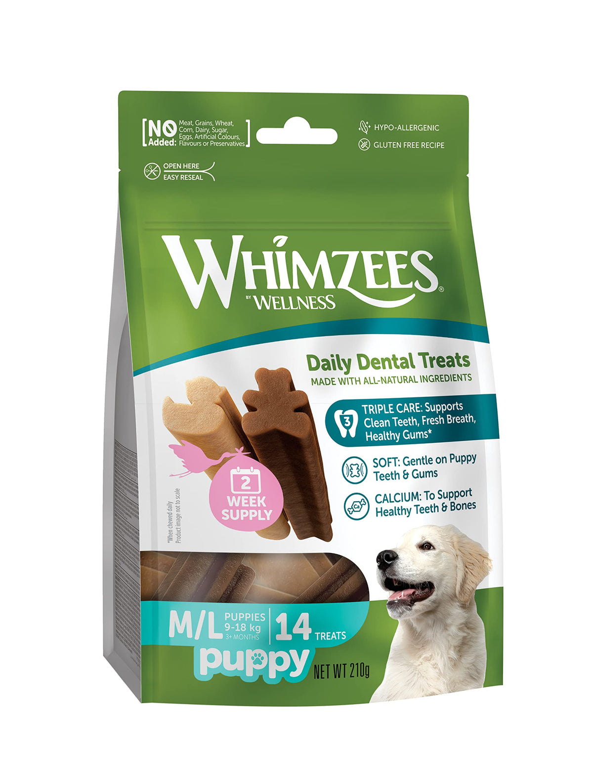 WHIMZEES Stix S, 28 Pieces – Size S