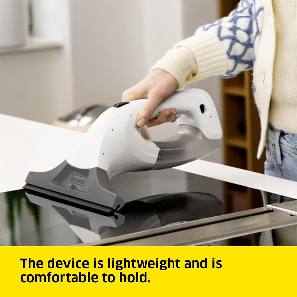 KÄRCHER WV 1 Cordless Window Vac, 20 Min Run Time
