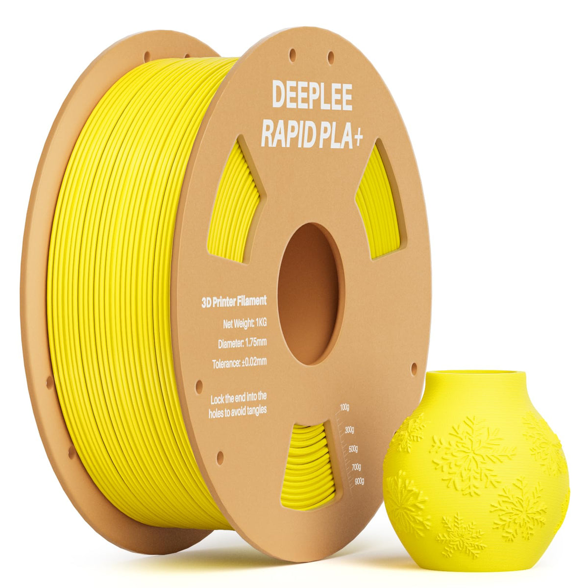 DEEPLEE Rapid PLA Plus Filament 1.75mm Orange 1kg