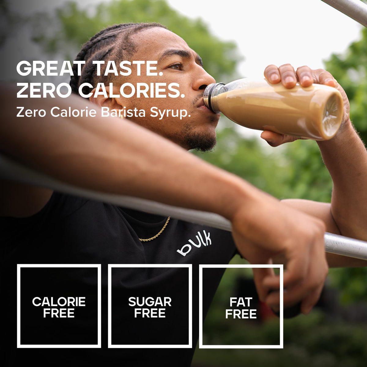 Bulk Zero Calorie Barista Syrup, Amaretto, Coffee, 1 Litre