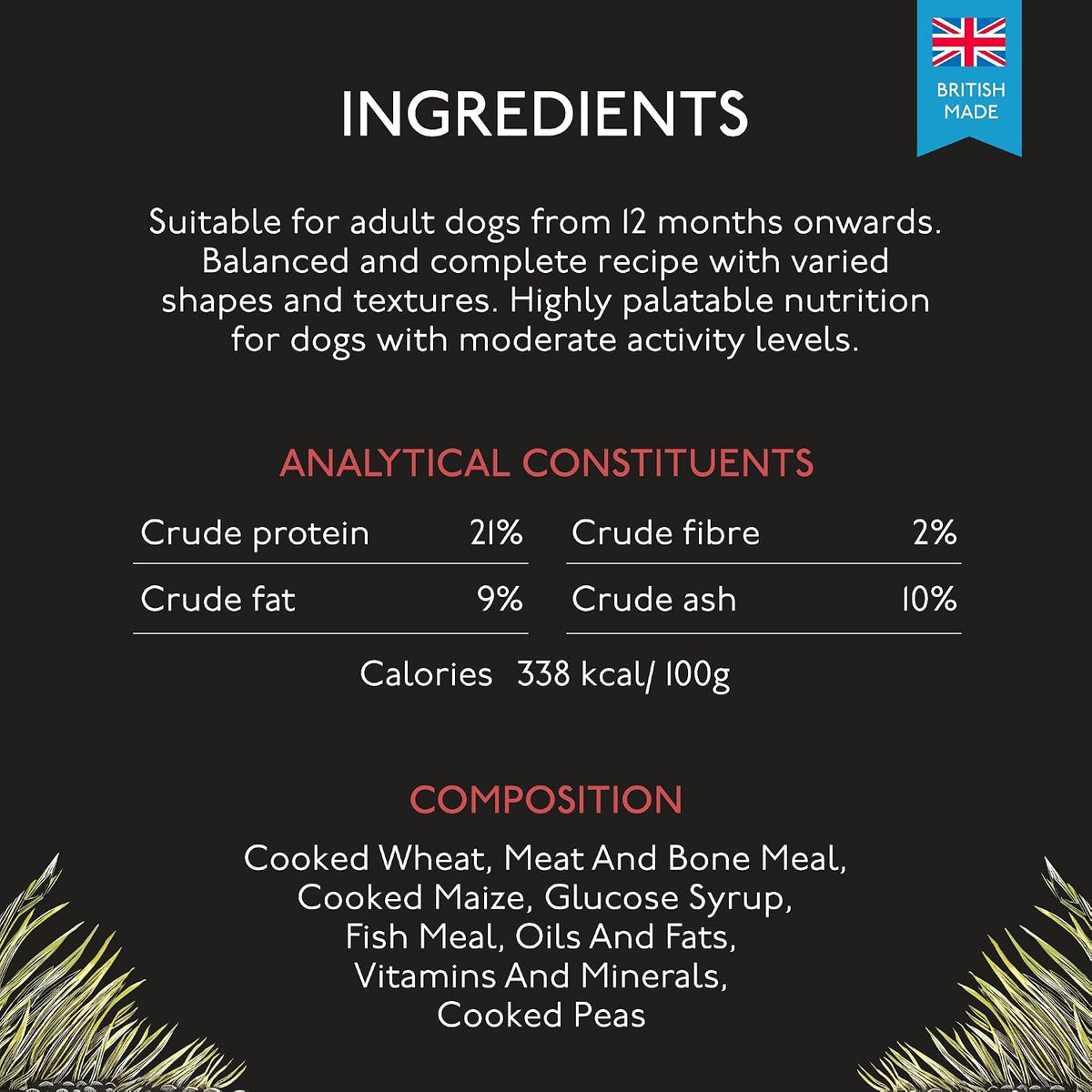 Skinner’s Field & Trial Muesli Mix – Complete Dry Adult Dog Food, For Fussy Eaters, Mixed Kibble for Variety, 15kg