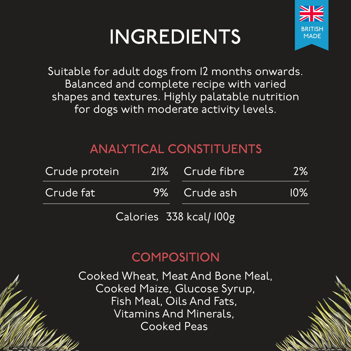 Skinner’s Field & Trial Muesli Mix – Complete Dry Adult Dog Food, For Fussy Eaters, Mixed Kibble for Variety, 15kg