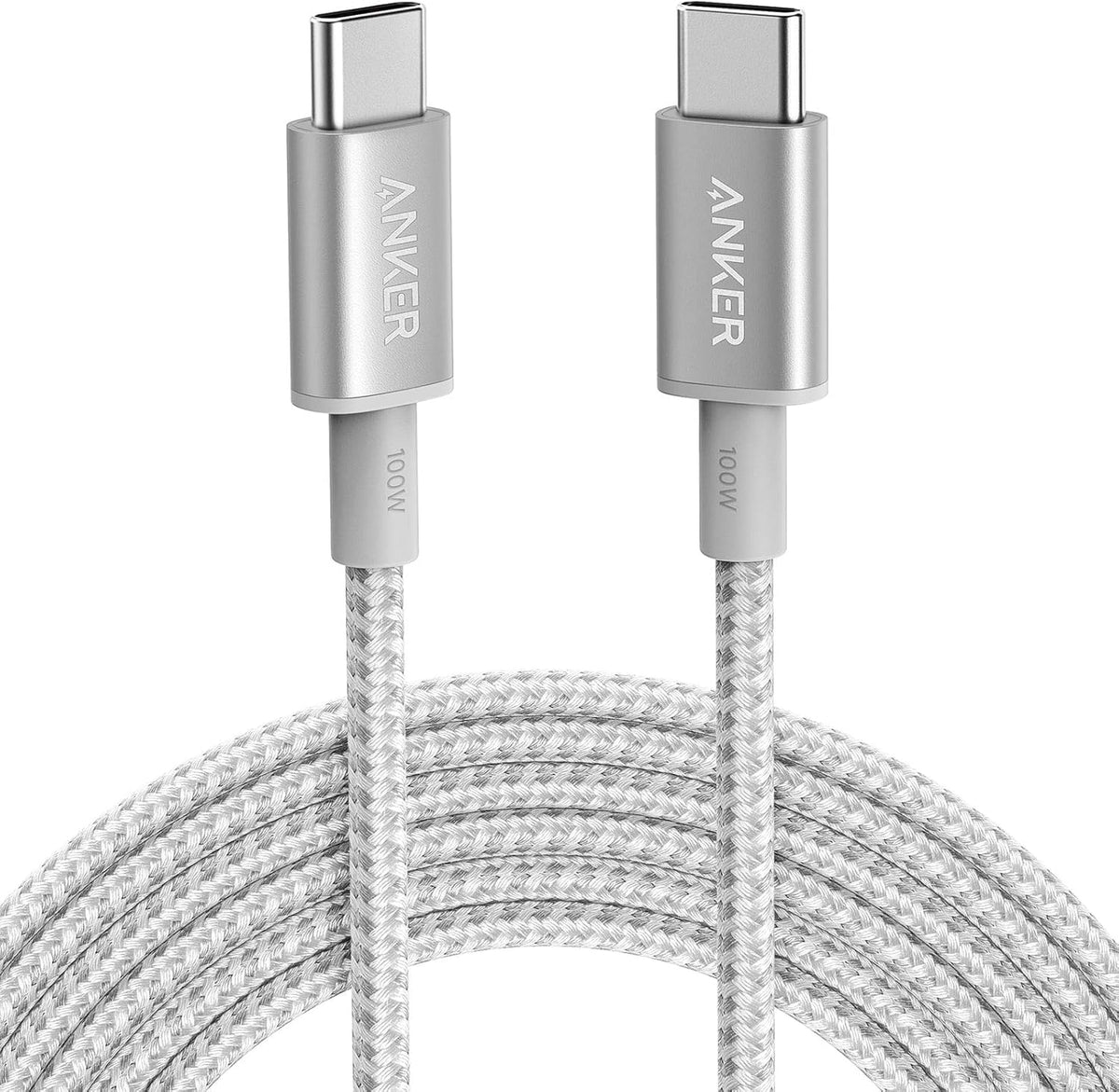 Anker USB C to USB C Charger Cable, 100W Fast Charging Cable (6 ft/1.8m)