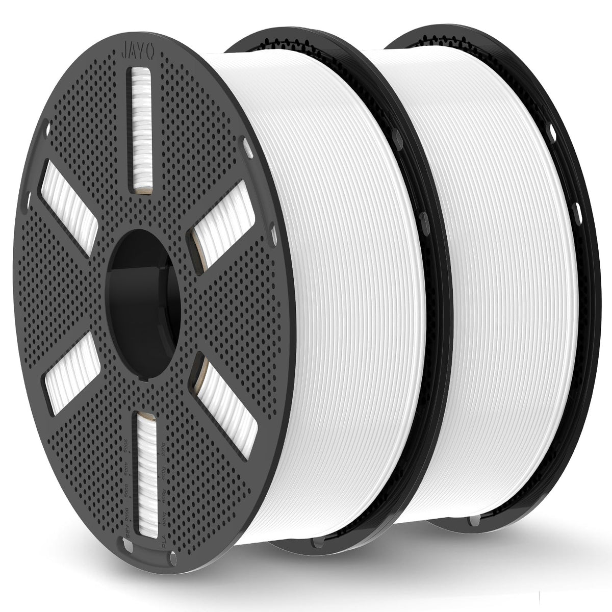JAYO PLA+ 3D Printing Filament 1.75 mm, 1.1KG (2.4lbs) Spool Black