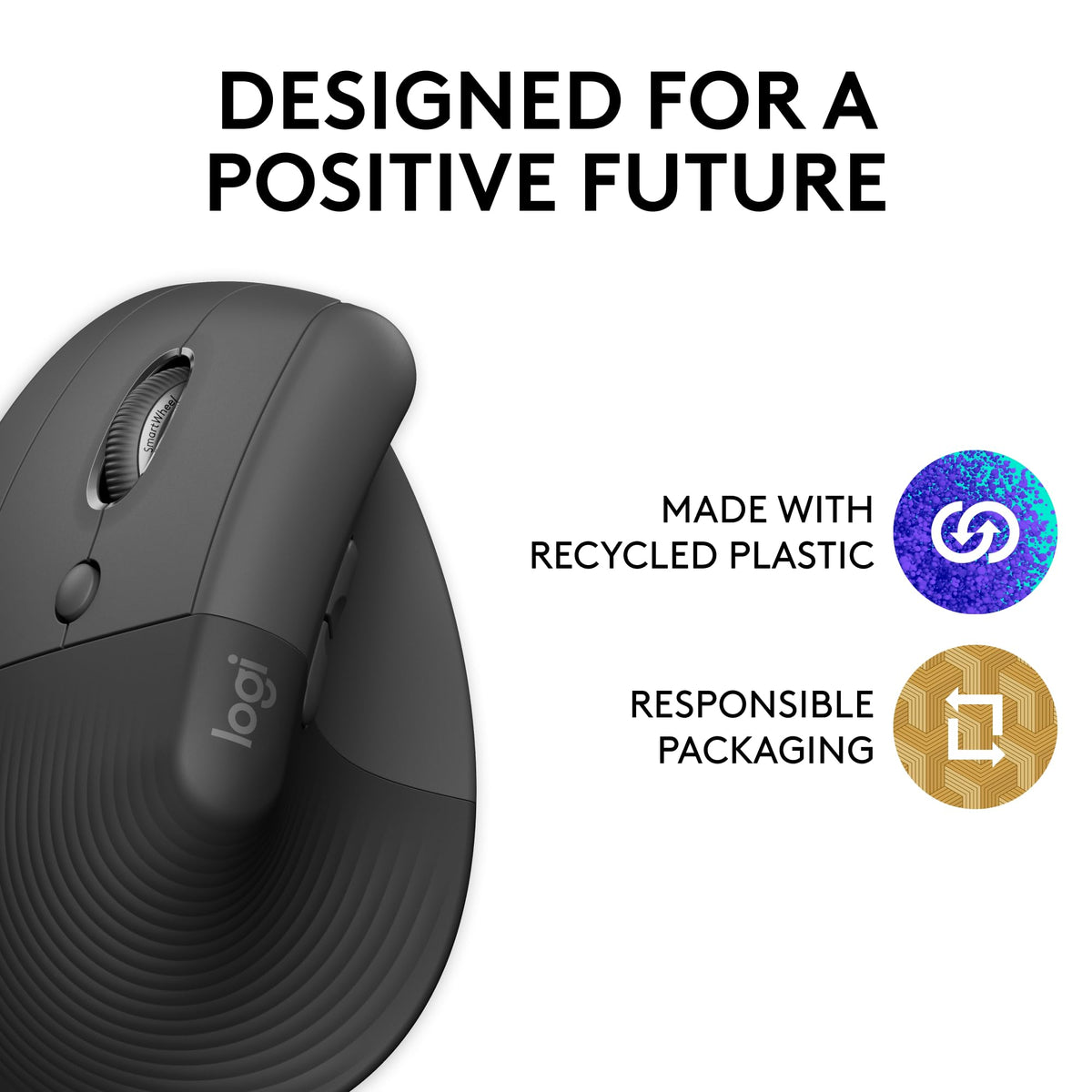 Logitech Wave Keys & Lift Vertical Mouse