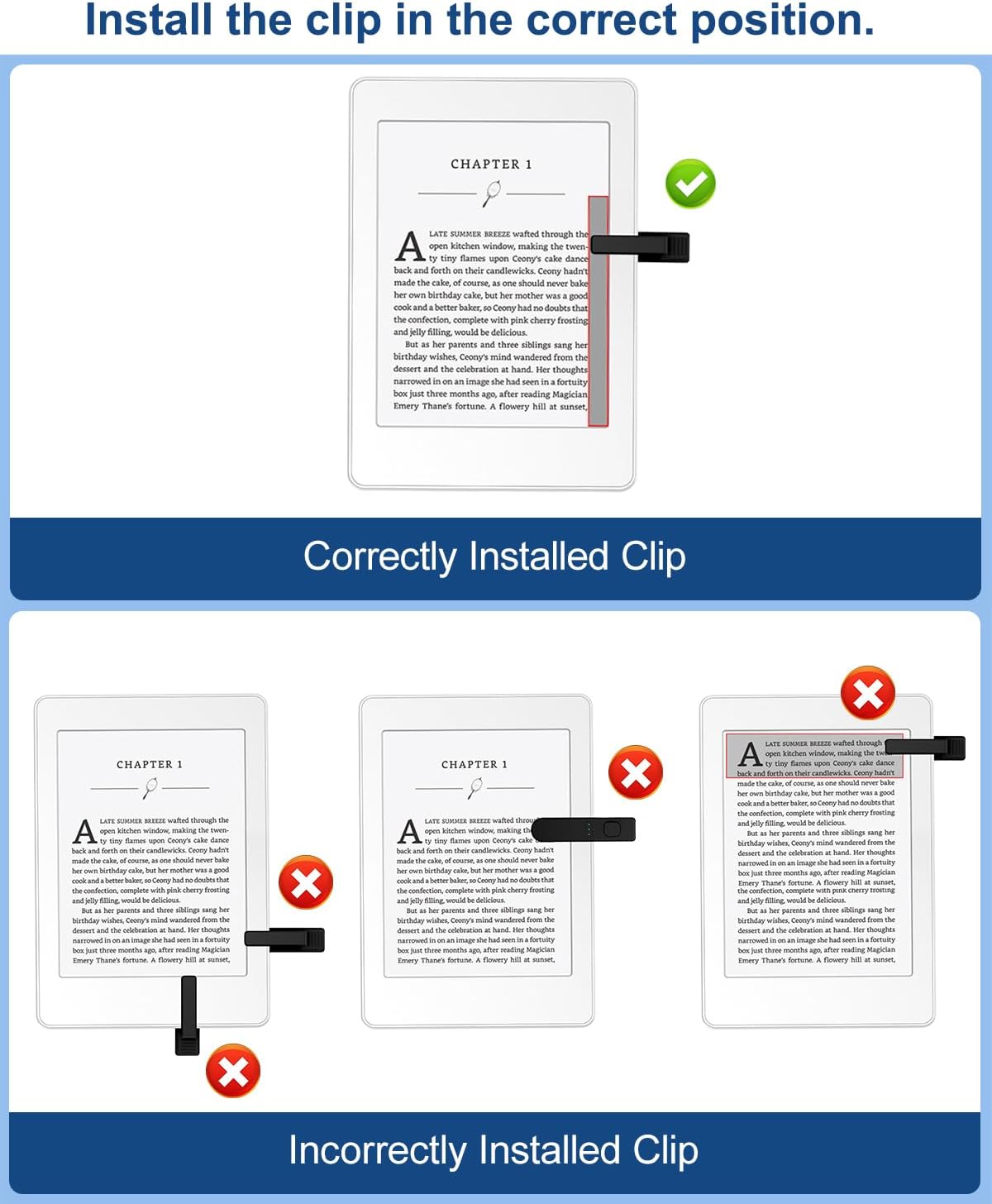 Remote Control Page Turner for Kindle Paperwhite Scribe Oasis Accessories