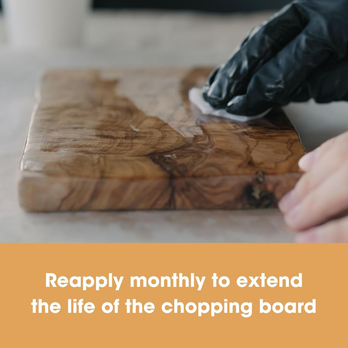 Chopping Board Oil - Premium Food Grade Mineral Oil to Protect and Restore Wood Cutting Boards, Butcher Blocks, Countertops - 250ml