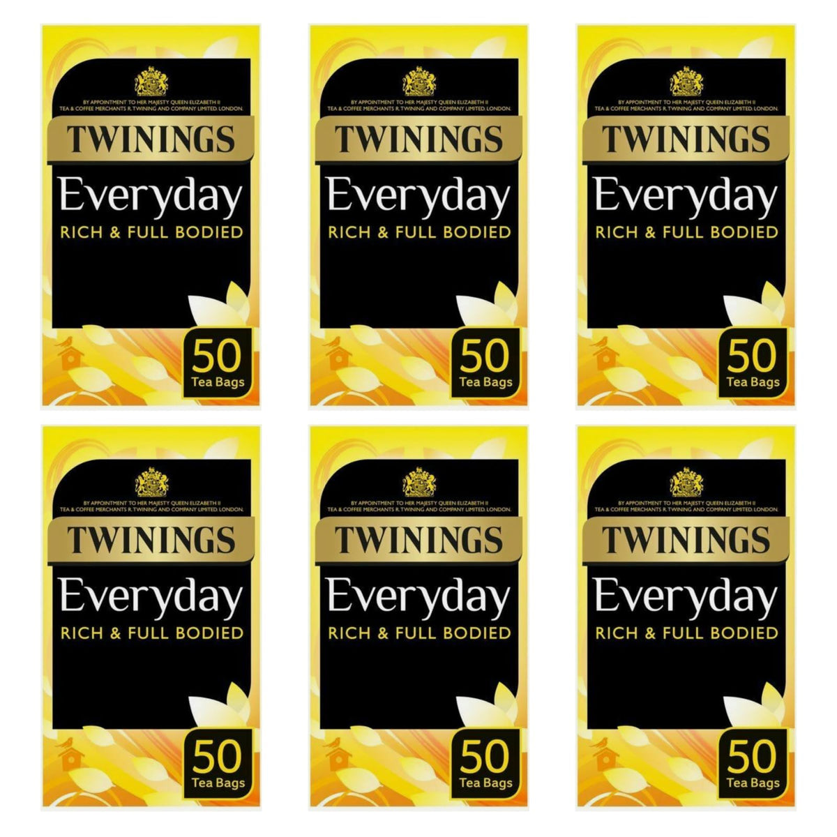 Twinings English Breakfast Tea, 4 x 80 Biodegradable Plant-Based Tea Bags