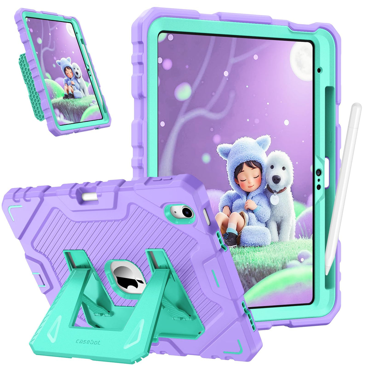 FINTIE Kid-Friendly Case for iPad (A16) 11th Gen 11 Inch, iPad 10th Gen