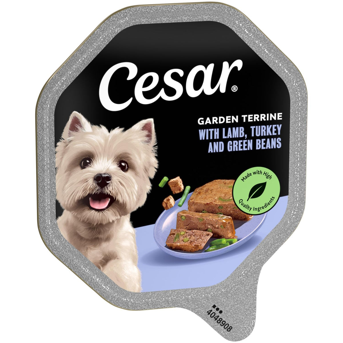 CESAR Pouch Selection in Jelly, Fresh Adult Wet Dog Food Pouches in Delicious Jelly with Succulent Meats and Vegetables, 48 x 100 g
