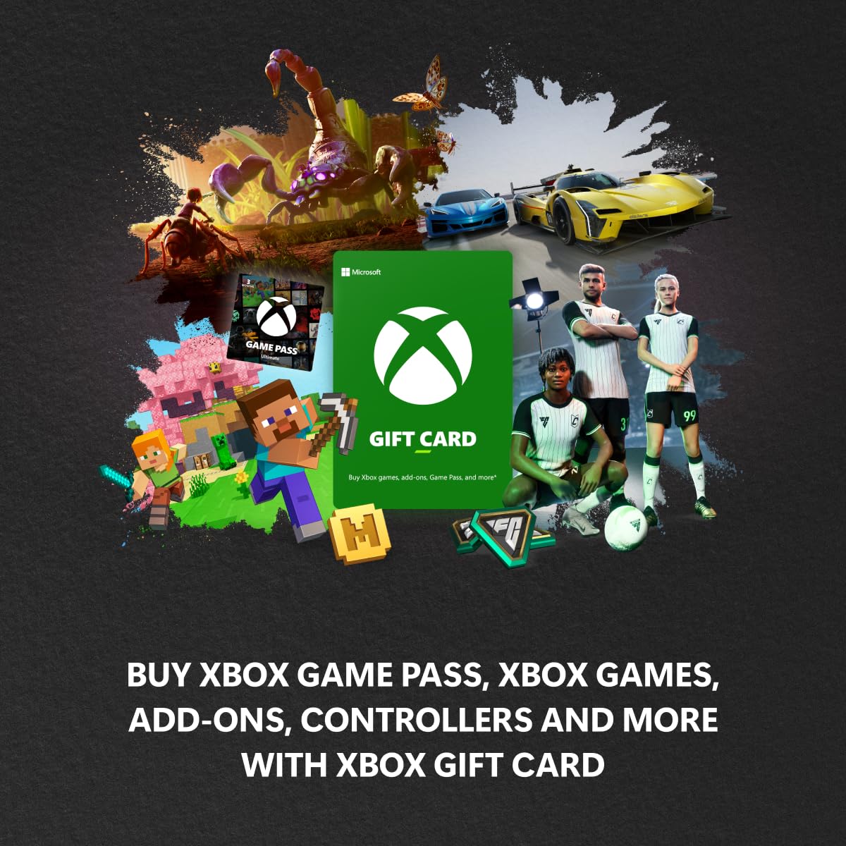Microsoft Xbox Physical Gift Card - UK Redemption - Delivered by Post - £25