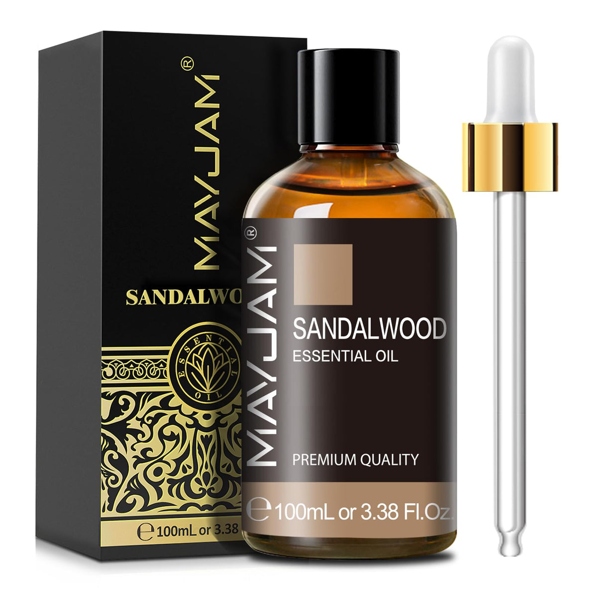 MAYJAM Peppermint Essential Oil 100ML - Premium Diffuser Oil