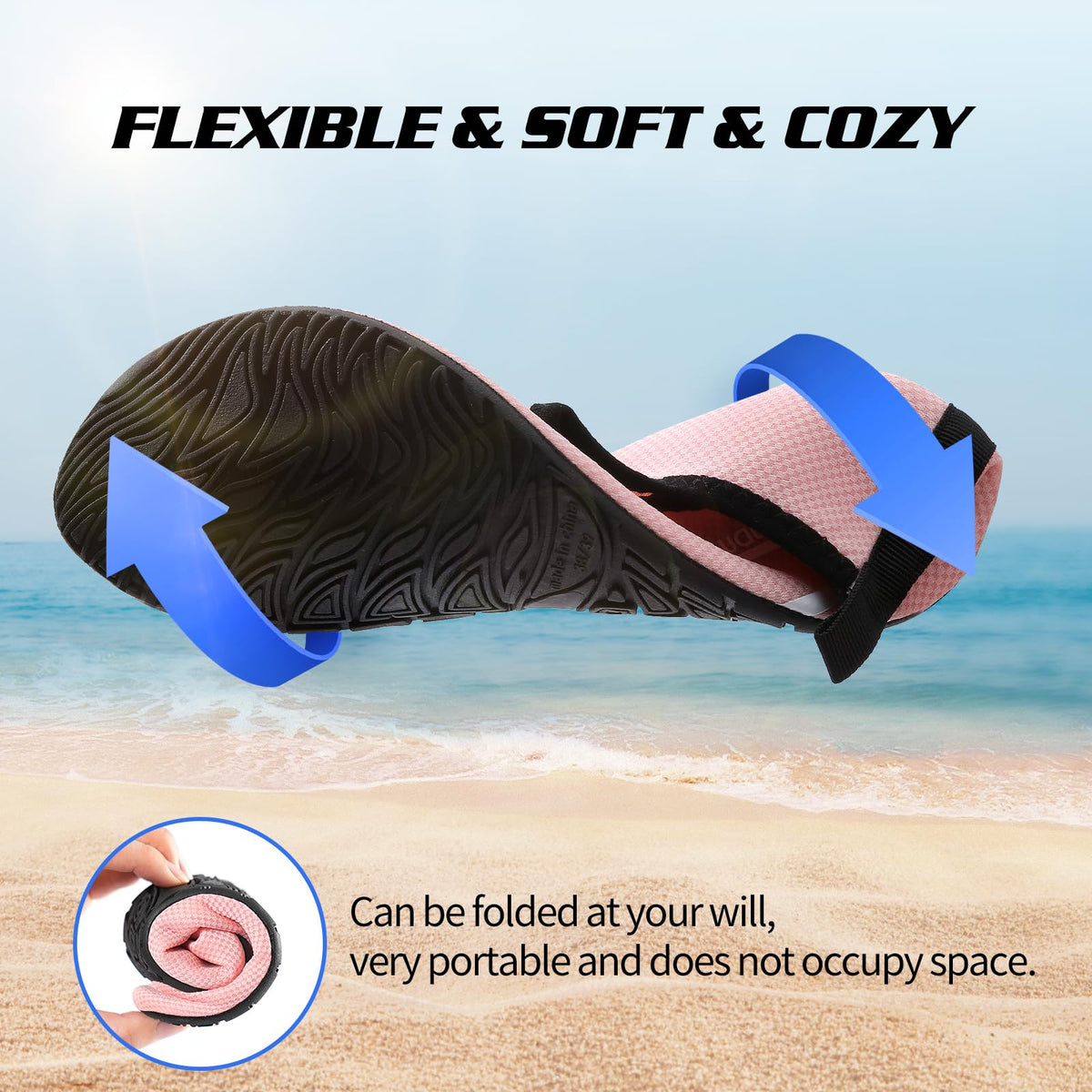 Swim Water Shoes Aqua Socks Barefoot for Sea Beach Swimming Shoes Pool Ladies Women Mens