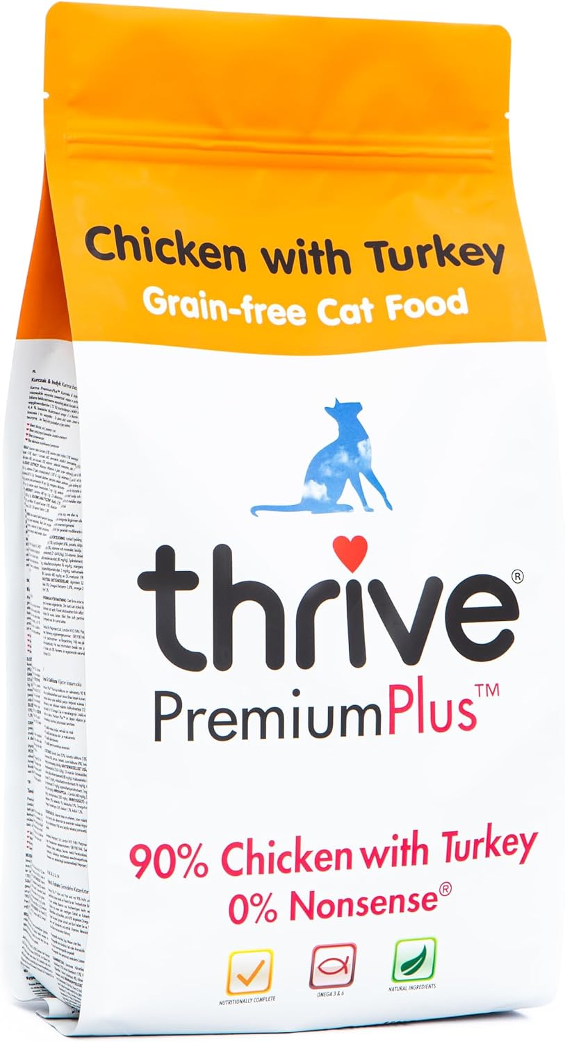 thrive Cat PremiumPlus Dry Food- CHICKEN with TURKEY 1.5kg