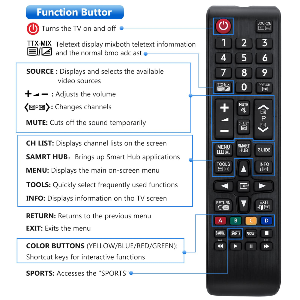for LG TV Remote, Universal for LG Remote Control Smart TV Replacement