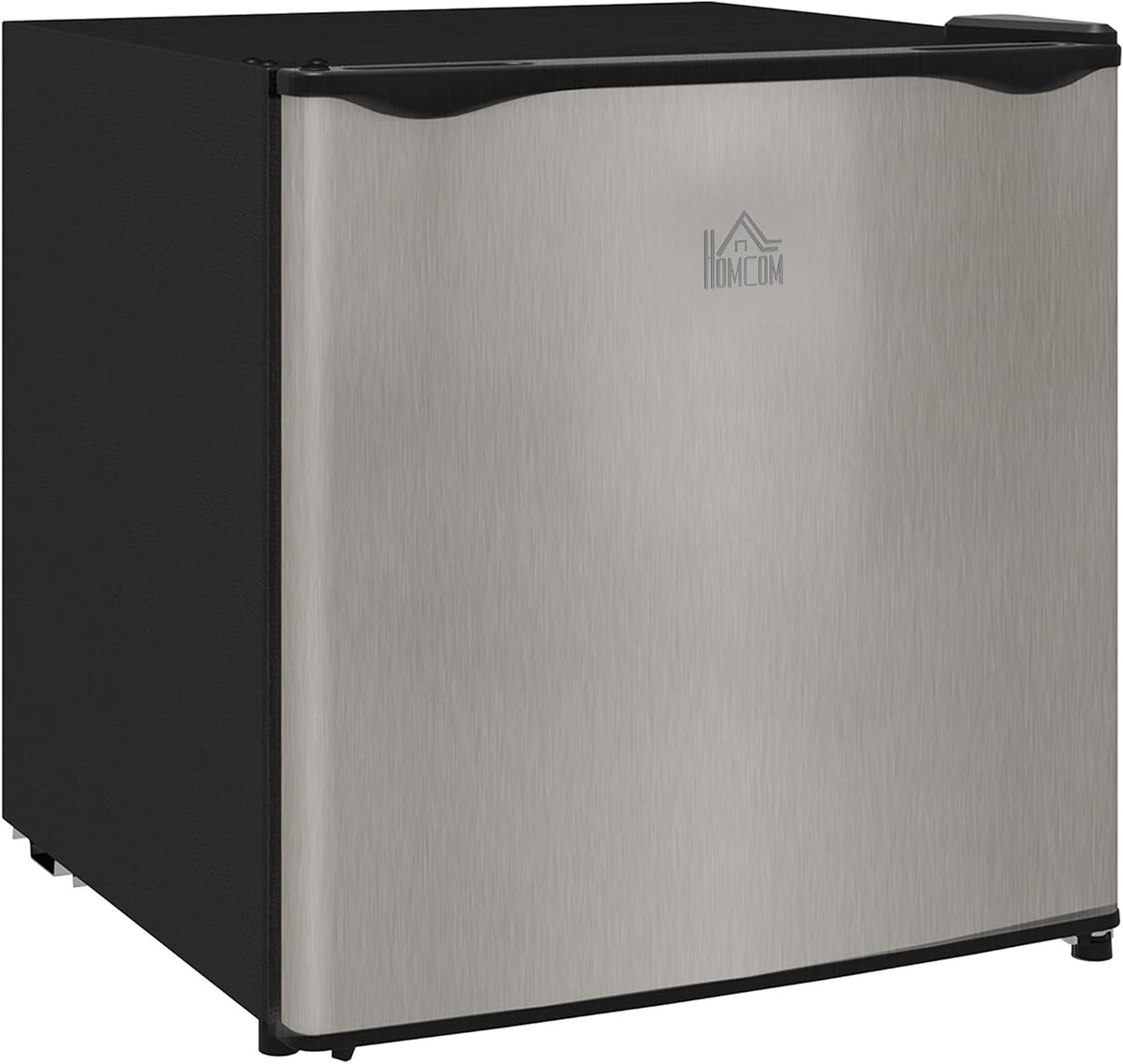 HOMCOM Tabletop Mini Freezer, 35L Capacity, Reversible Door, Silver Tone