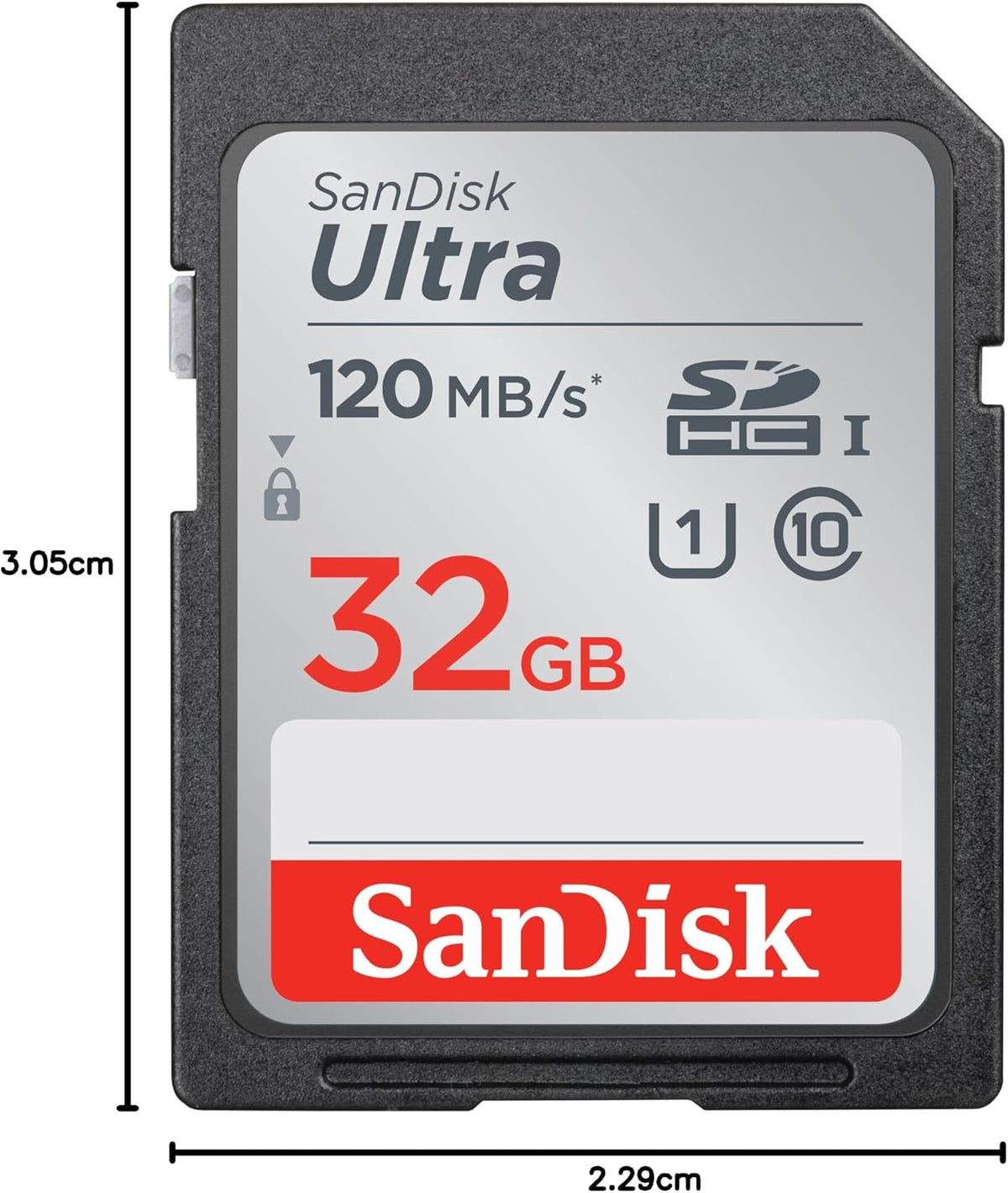 SanDisk Ultra SDHC UHS- I Card - 32GB