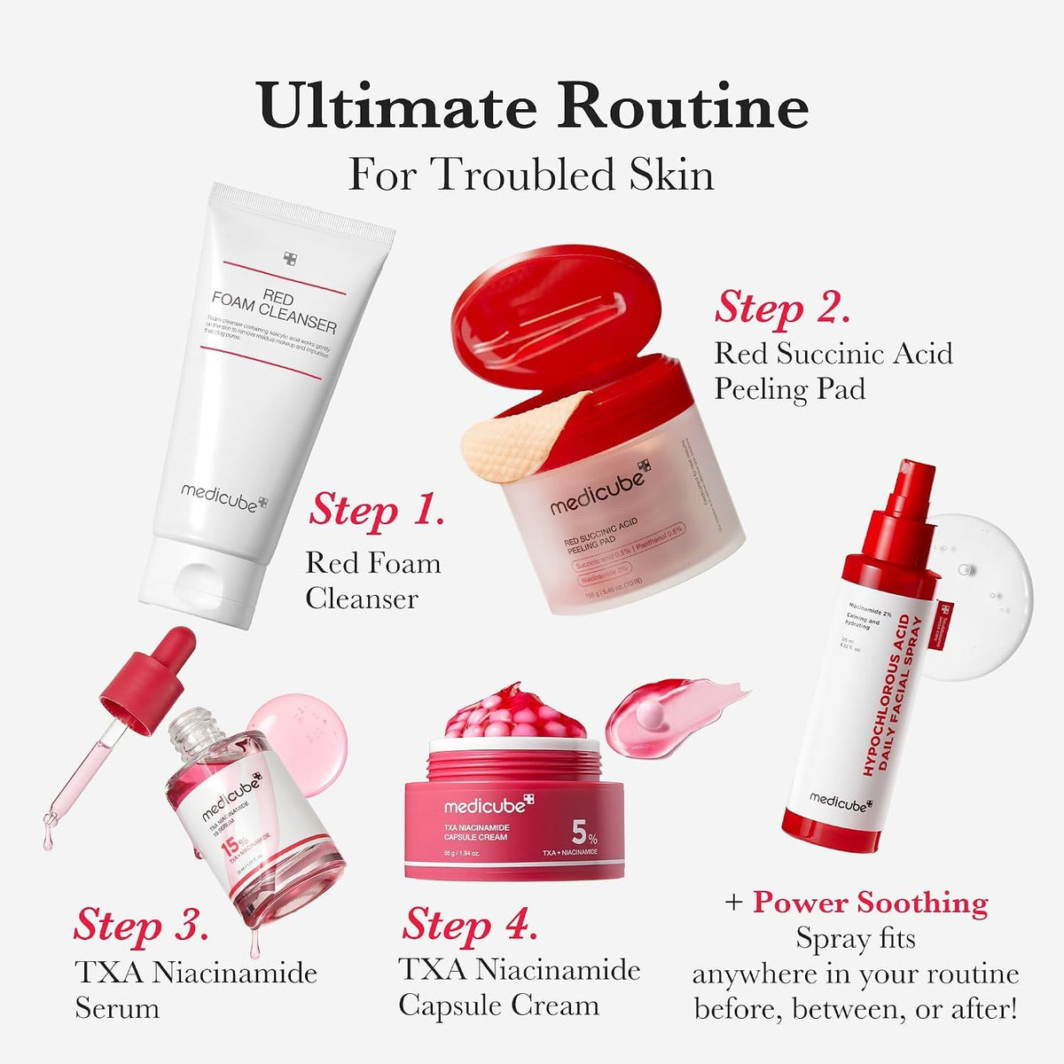 medicube Facial Cleanser Zero Foam Cleanser for Pore & Excess Oil Care