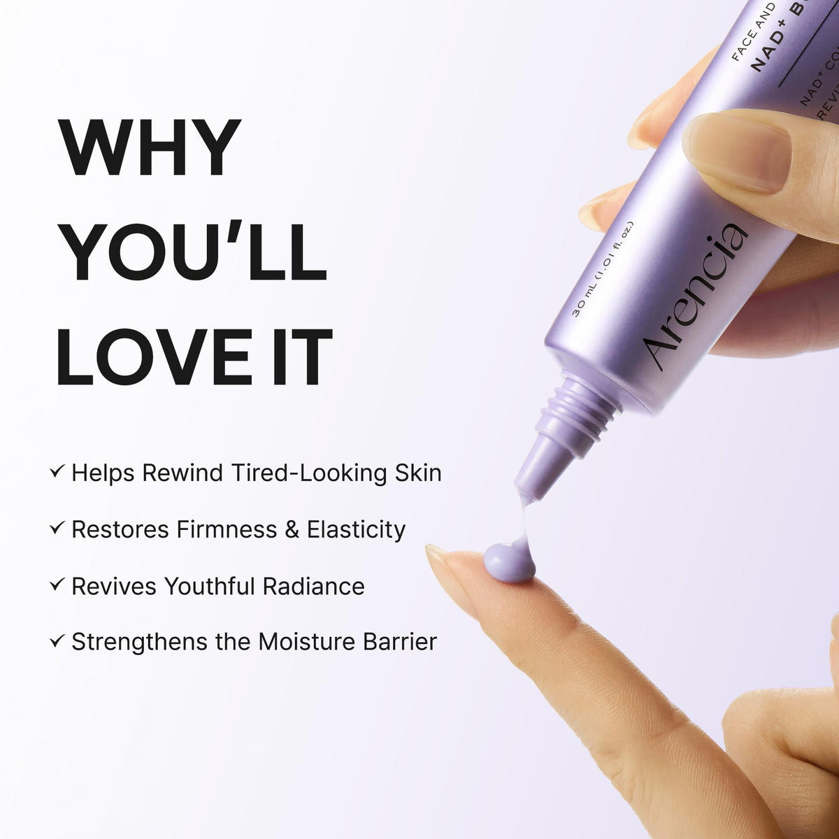 Arencia Vitamin C Booster Shot Serum with Glutathione, Niacinamide and Vitamin E for Glow Skin, 30ml