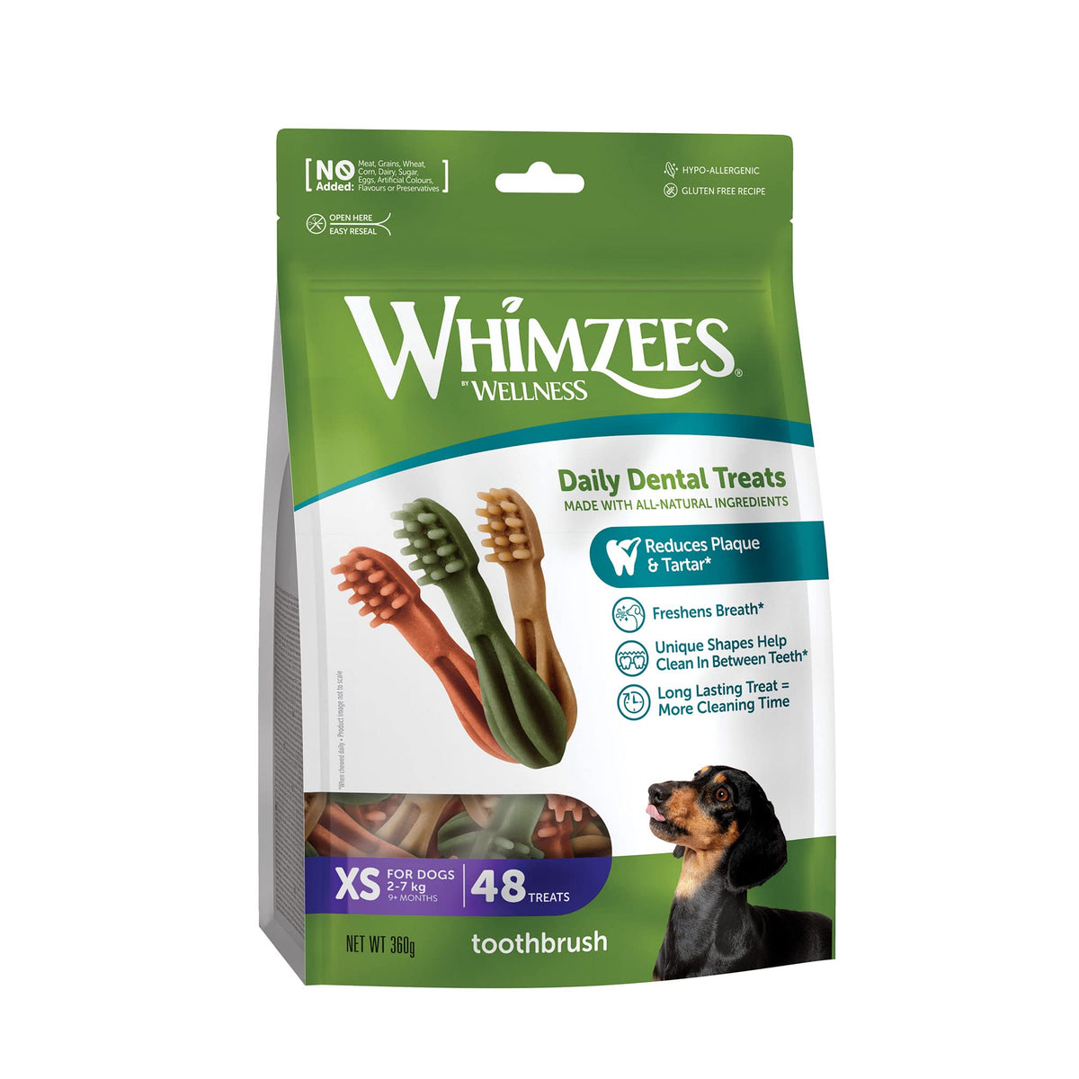 WHIMZEES Toothbrush S, Month Box, 30 Pieces – Size S