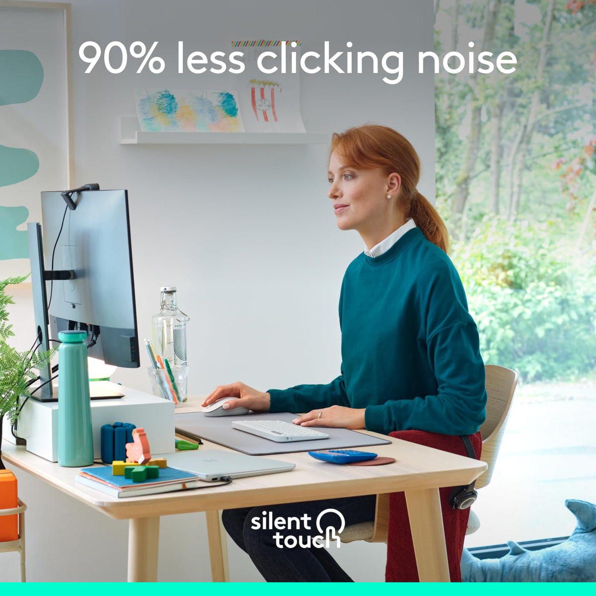 Logitech Signature M650 L Full Size Wireless Mouse - For Large Sized Hands